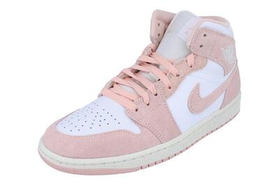 Zapatillas Air Jordan 1 Mid Pink Suede
