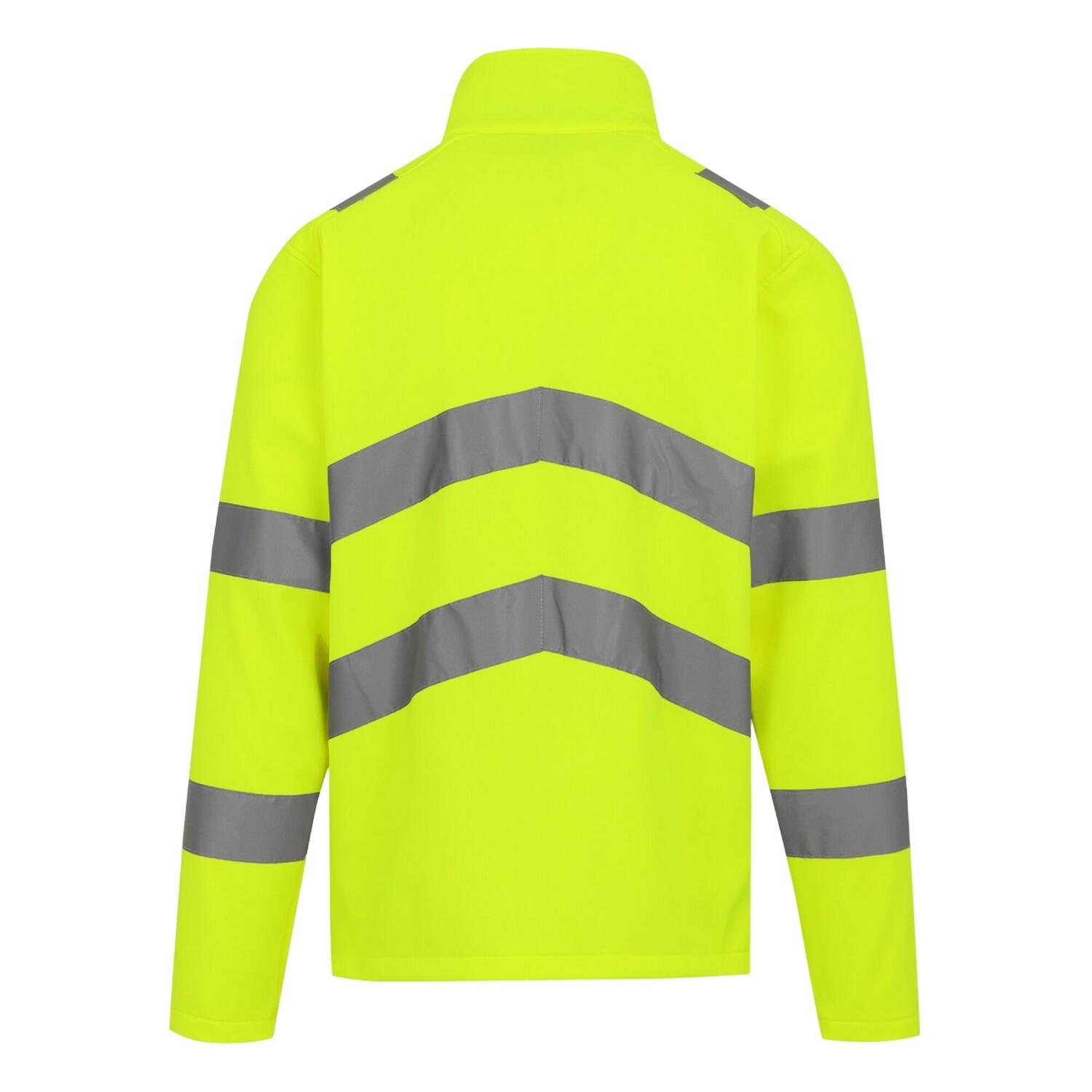 Veste Softshell PRO CONTRACT ABLAZE Homme (Jaune) 2/4