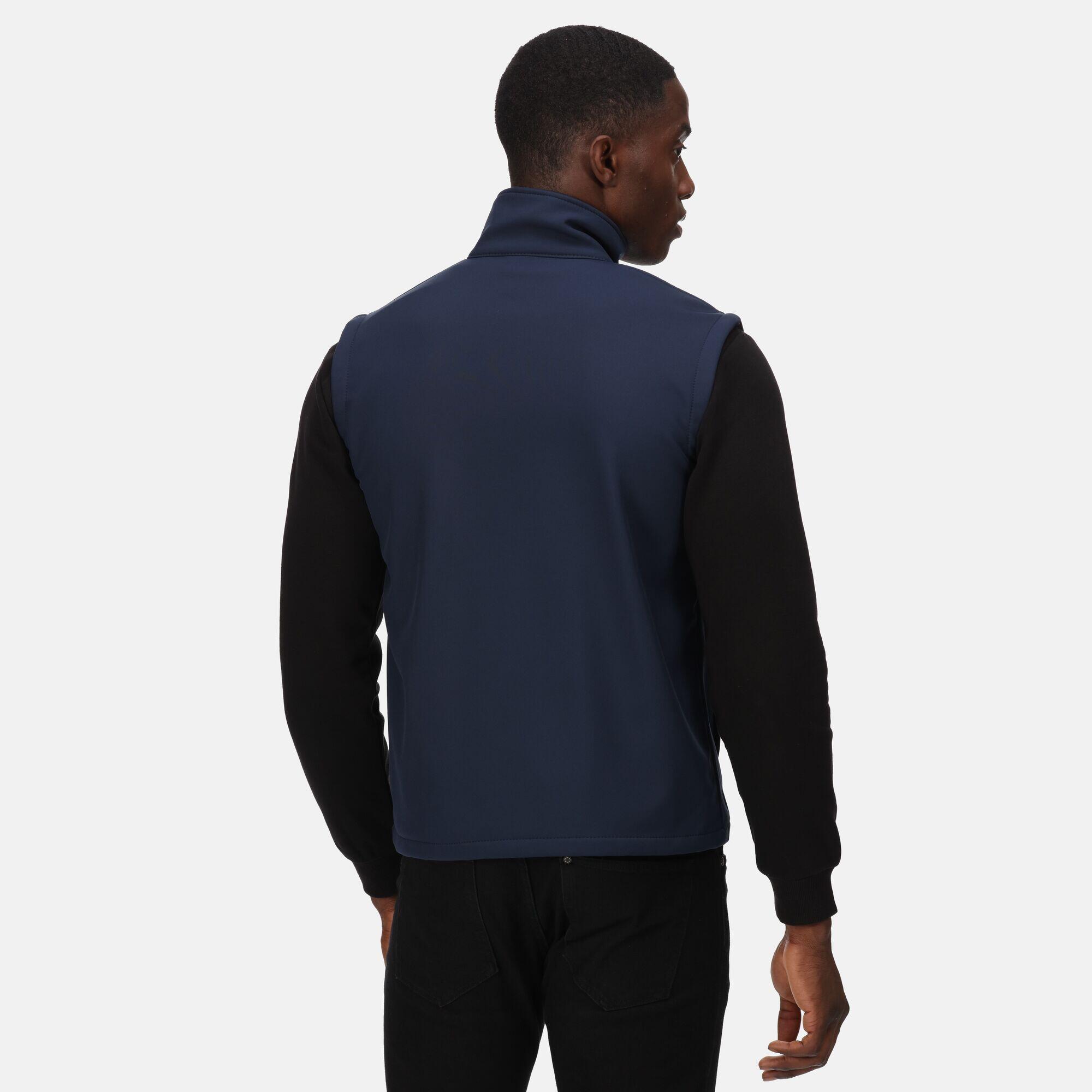 Honestly Made Gilè In Softshell Riciclato Uomo Regatta Professional Blu Navy 3/4