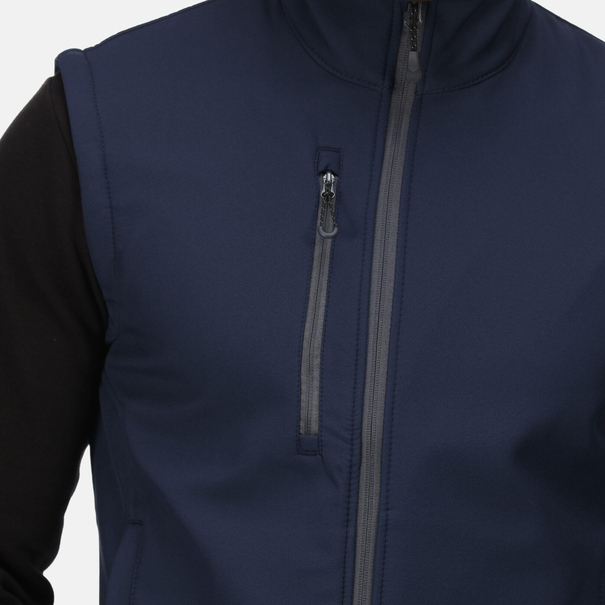 Honestly Made Gilè In Softshell Riciclato Uomo Regatta Professional Blu Navy 4/4