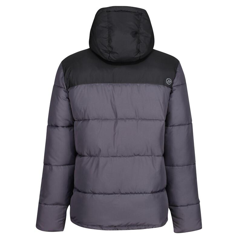 Veste Matelassée Homme (Gris / Noir)