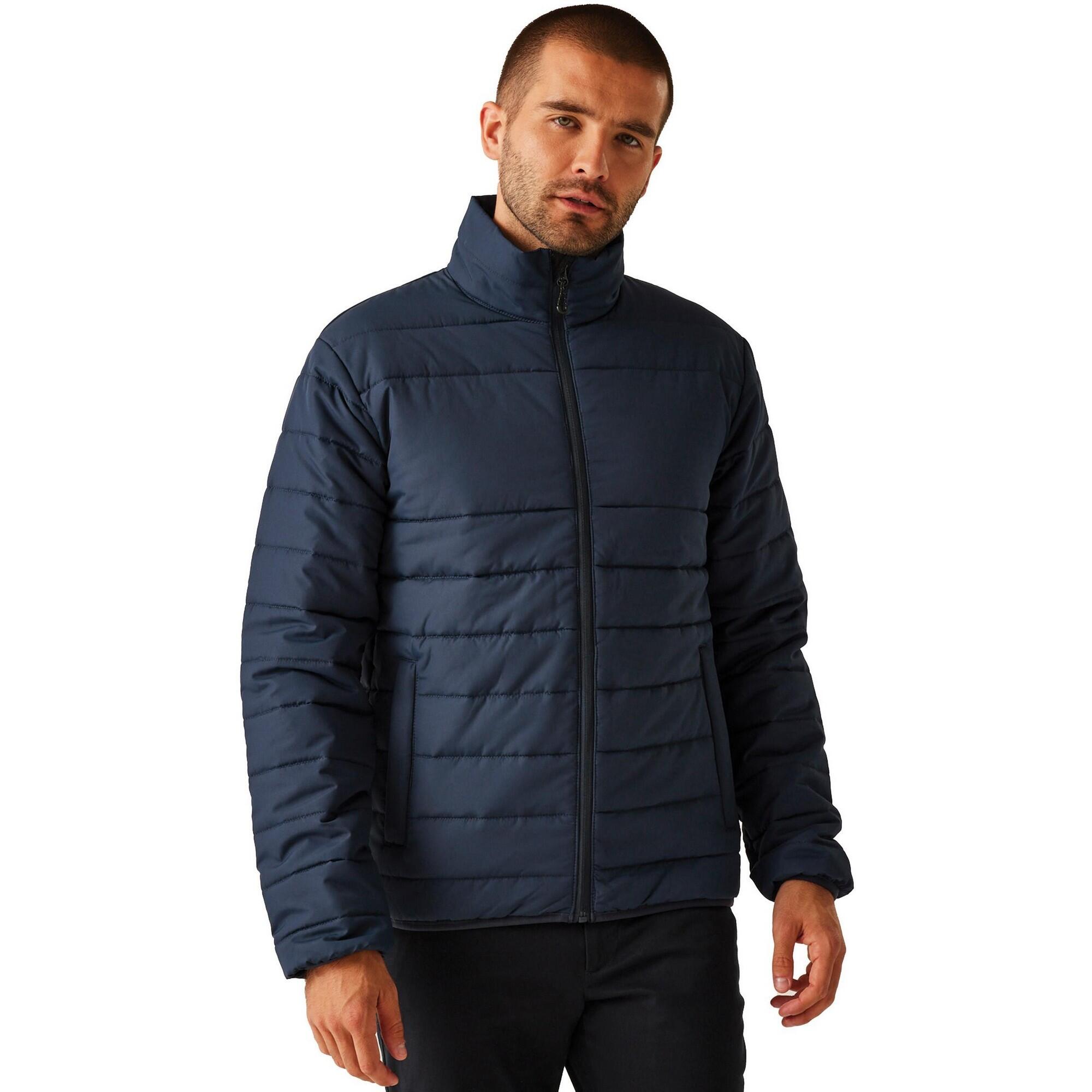 "Essential" Steppjacke Thermisches Material für Herren Marineblau 3/3