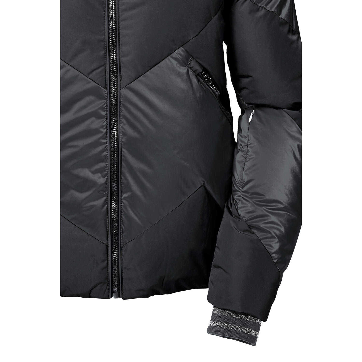 Damen Ski-Steppjacke KSW 100 WMNQLTD JCKT 8/9