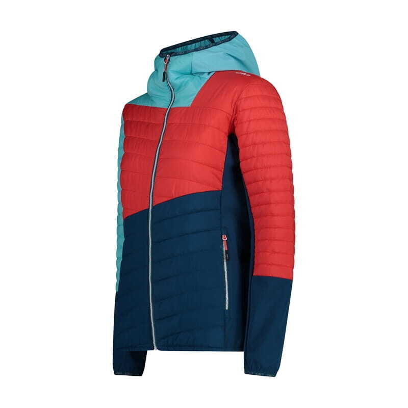 Veste hybride à capuche femme CMP 2/3