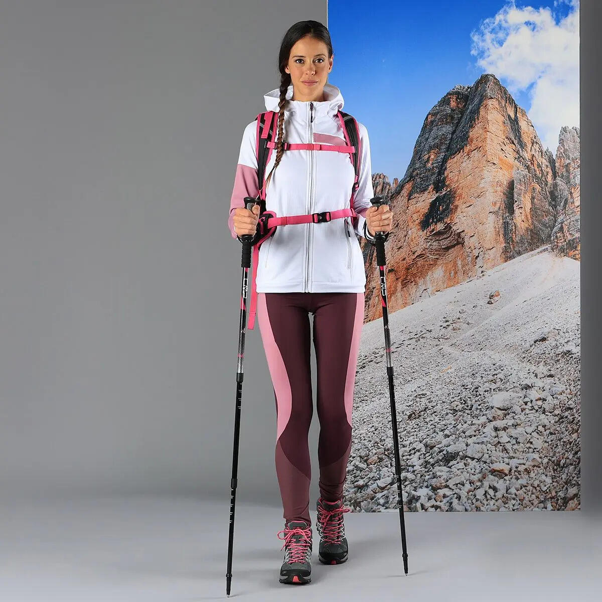 Veste imperméable à capuche femme CMP 4/5