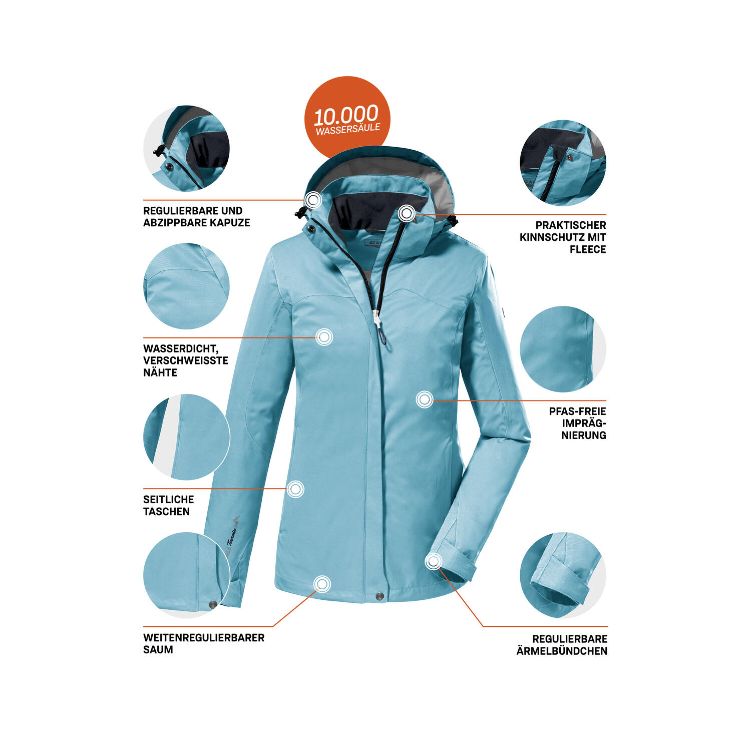 Damen Jacke KOS 133 5/12