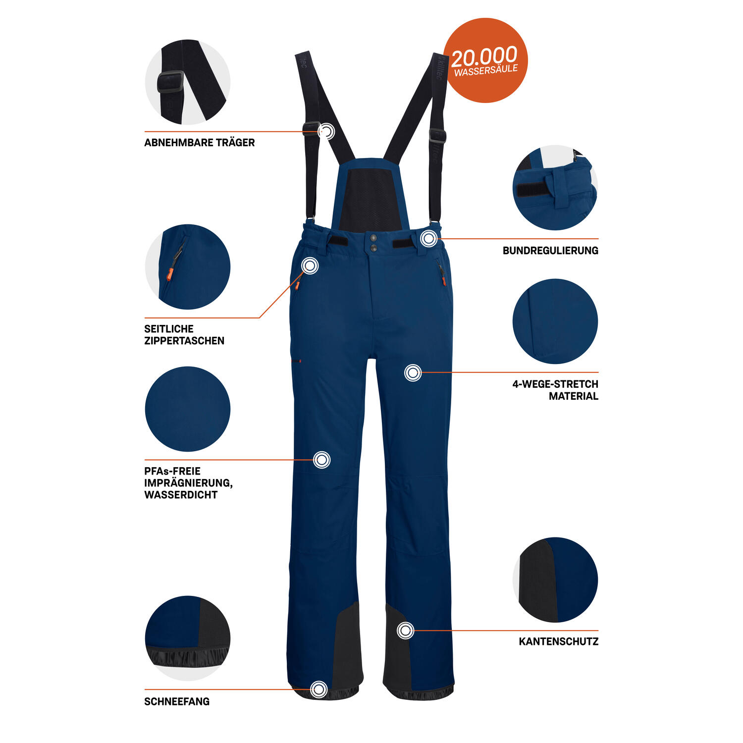 Herren Skihose KSW 52 MNPNTS 6/6