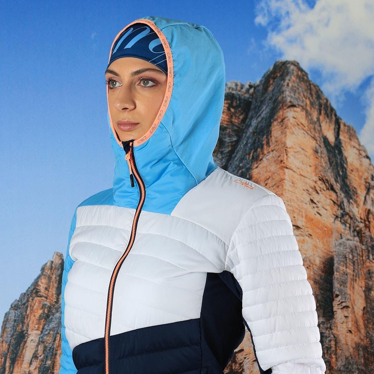 Veste hybride à capuche femme CMP 4/6