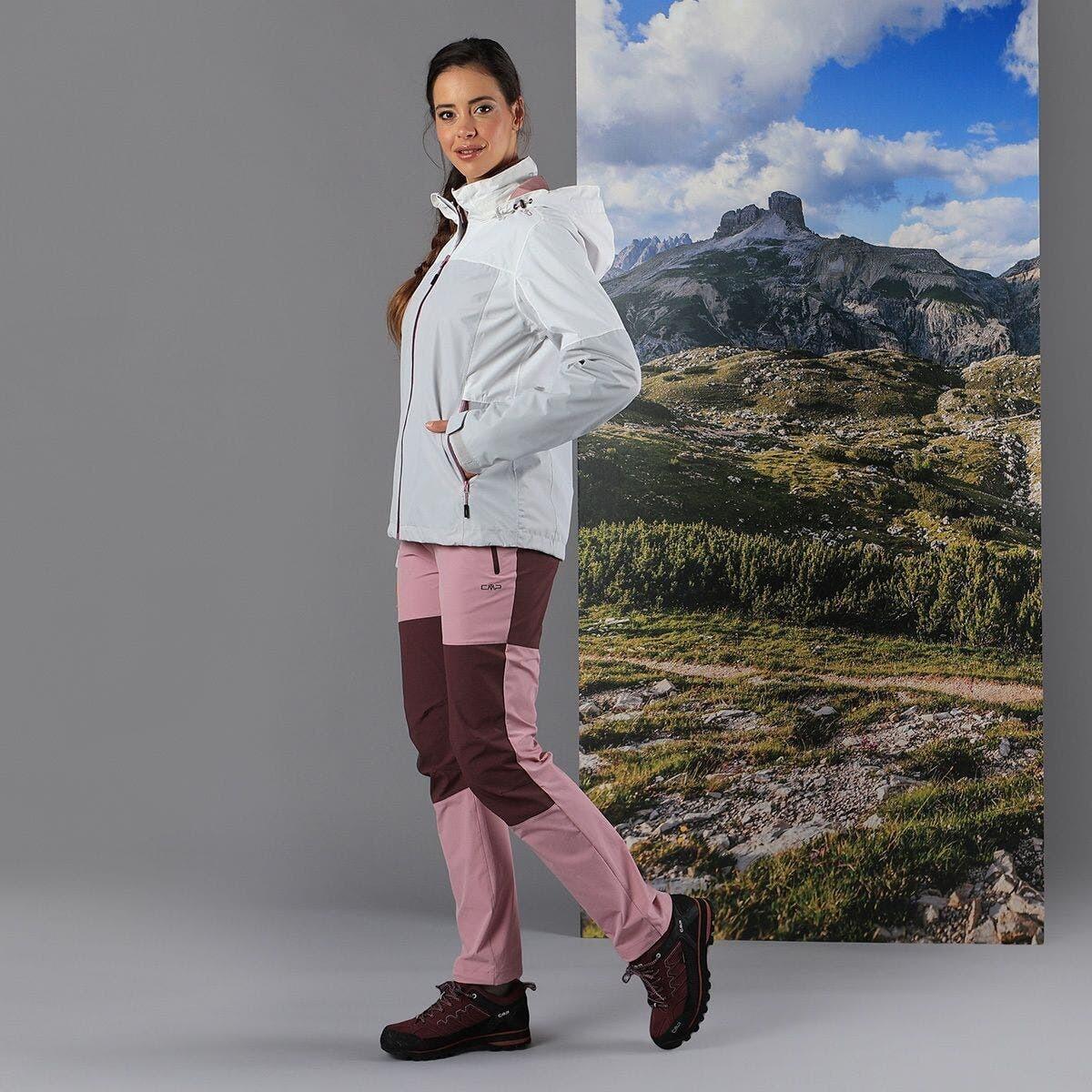 Damen Regenjacke mit Kapuze und Reißverschluss CMP 5/5