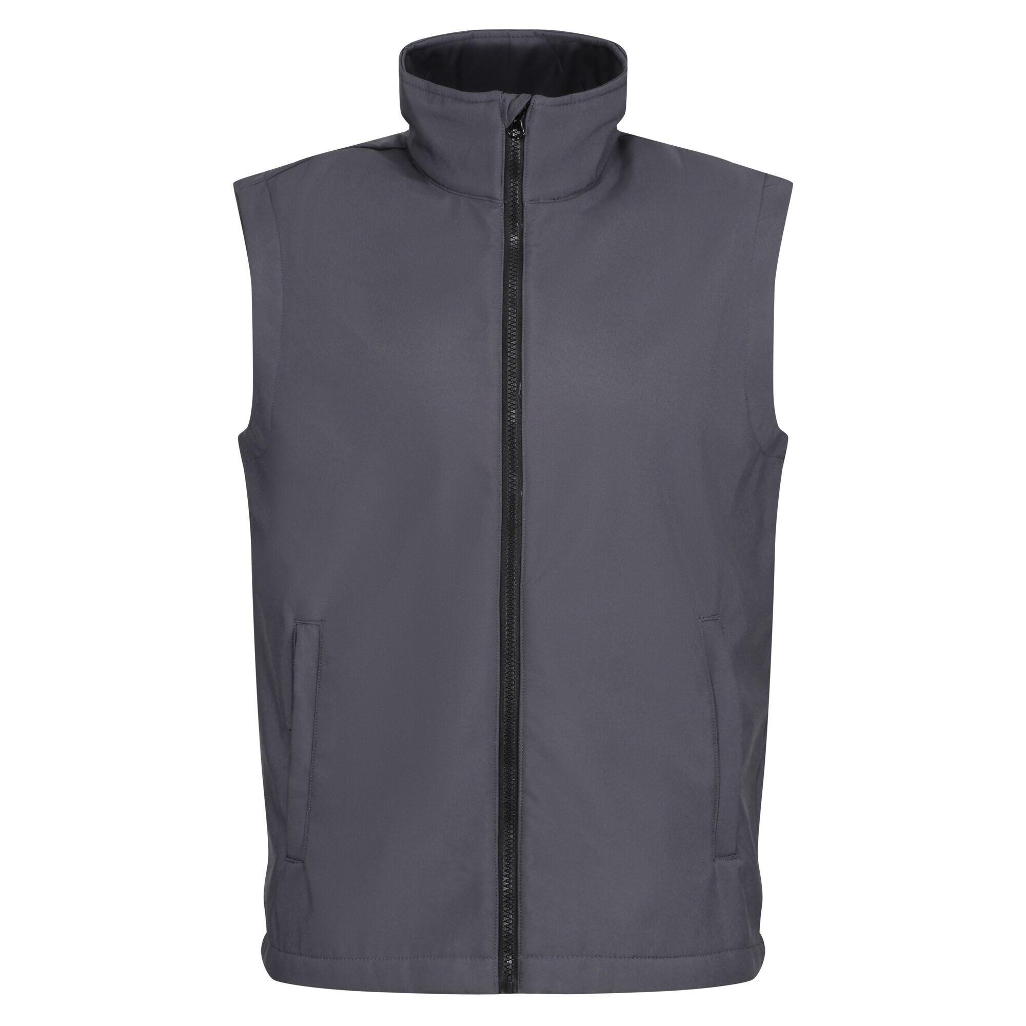 REGATTA Mens Ablaze Soft Shell Bodywarmer (Seal Grey/Black)