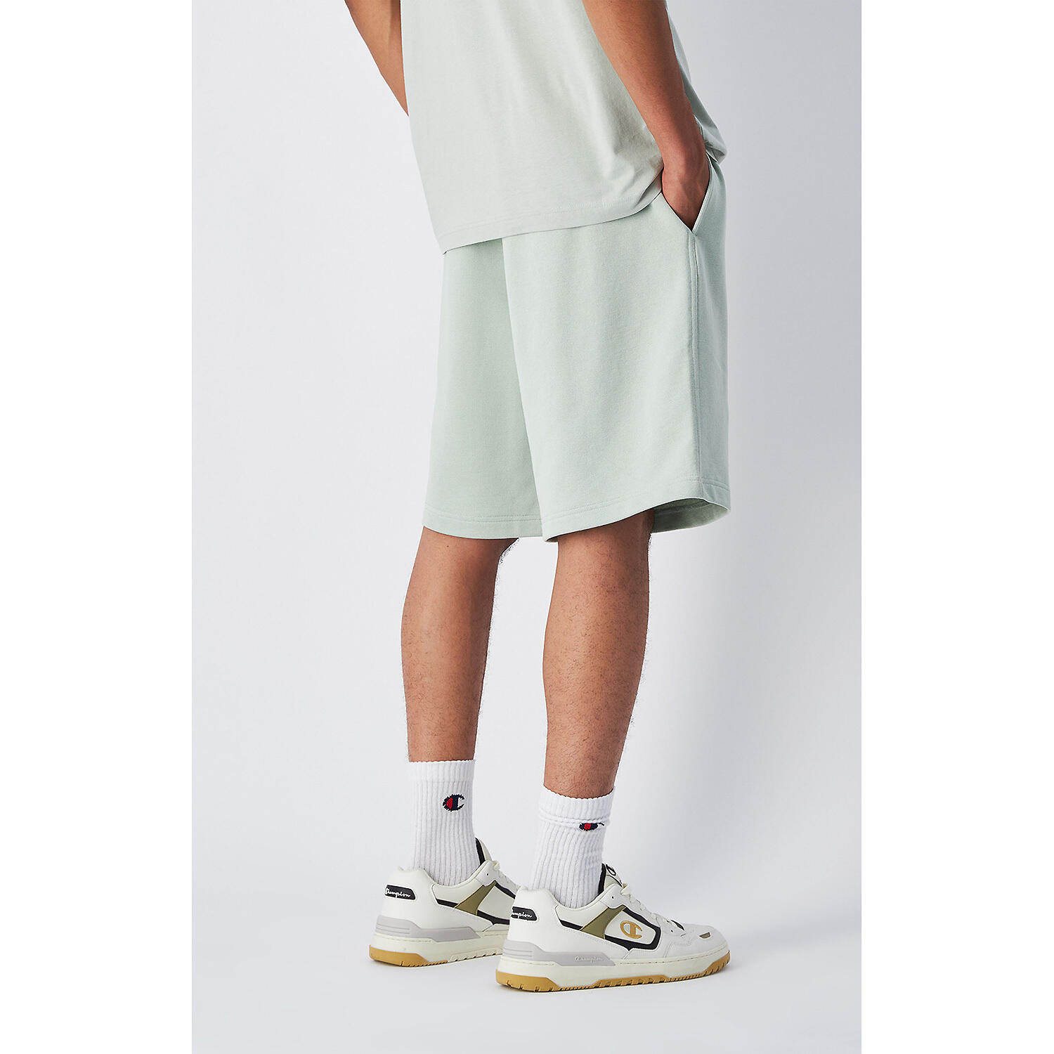Pantaloncini Champion modello 220788-GS129 per uomini 3/3