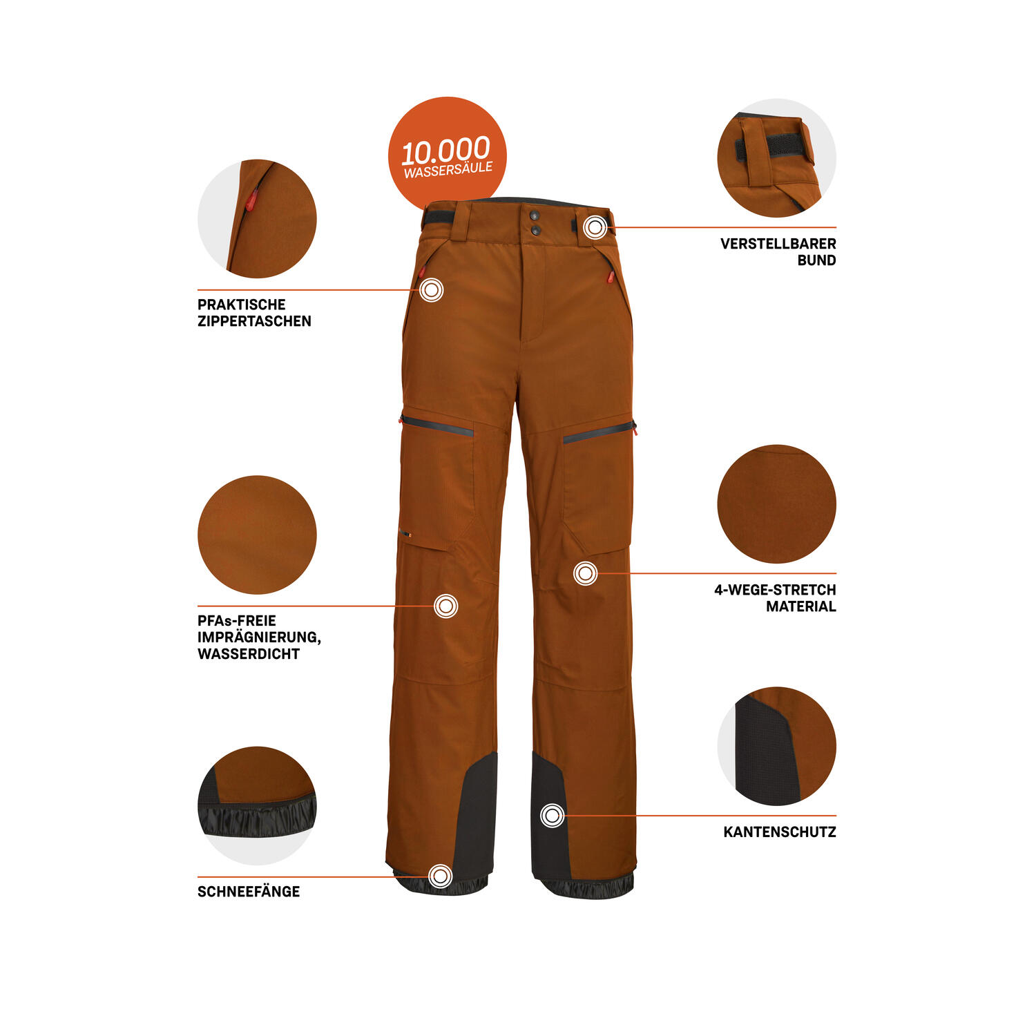 Herren Skihose KSW 51 MNPNTS 6/6