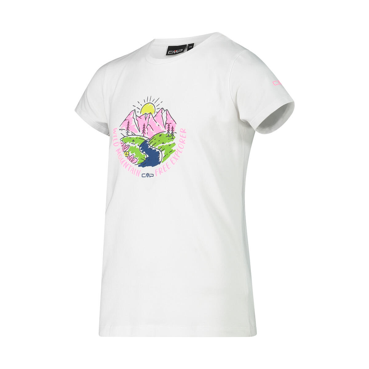 T-shirt fille en coton CMP 2/3