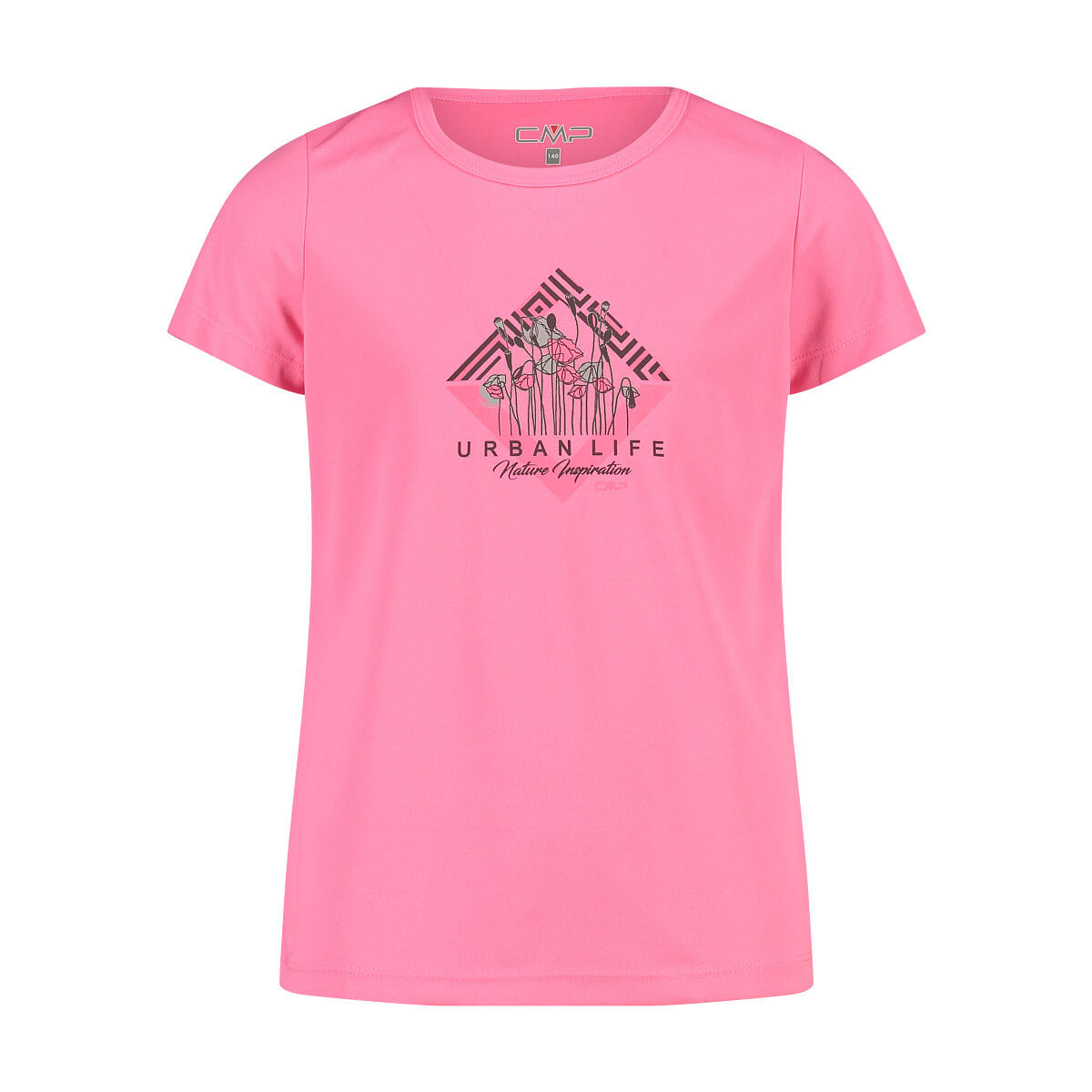 CMP Girl's cotton T-shirt CMP