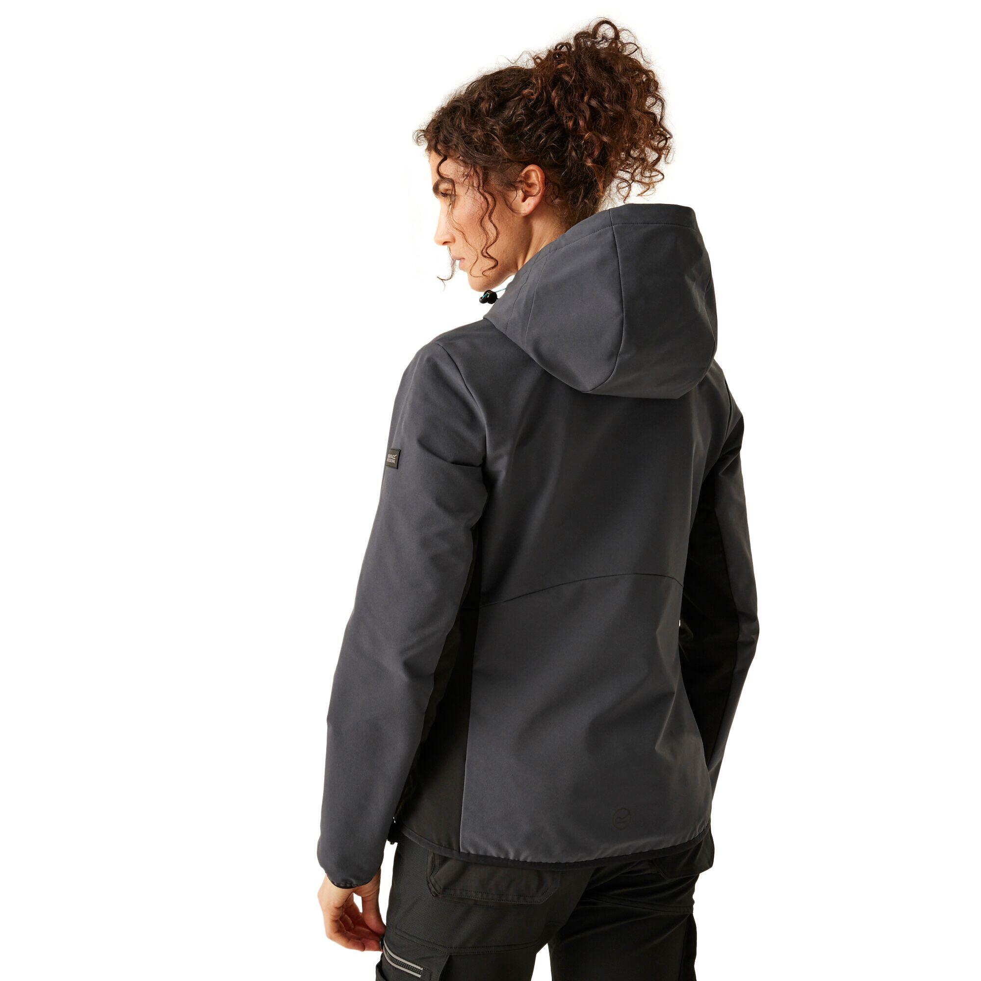 Giacca Soft Shell Elasticizzata Donna Regatta Professional Ada Grigio Ardesia 3/5