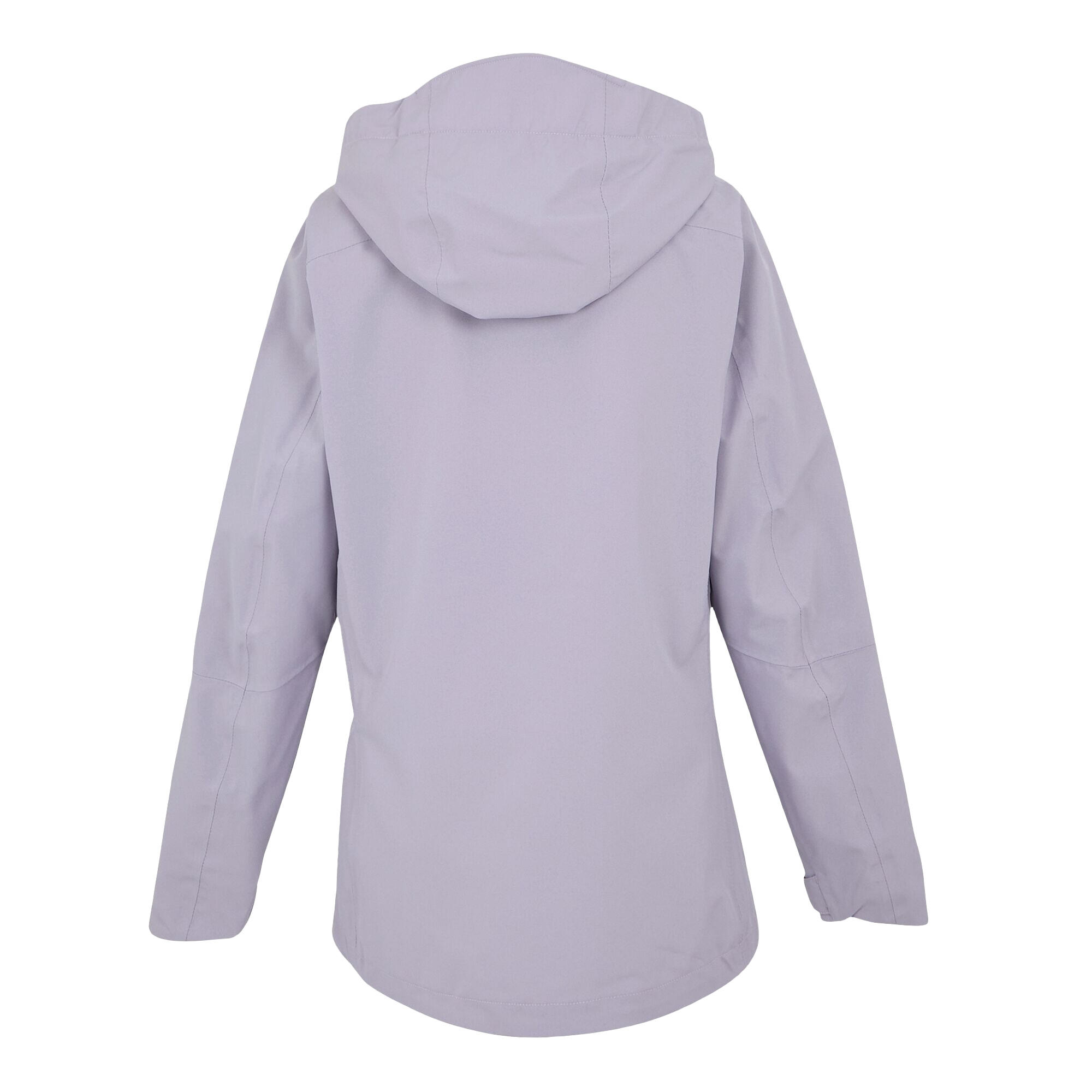 Dames Birchdale II Waterdichte Jas (Wisteria/Lila Hint) 2/4