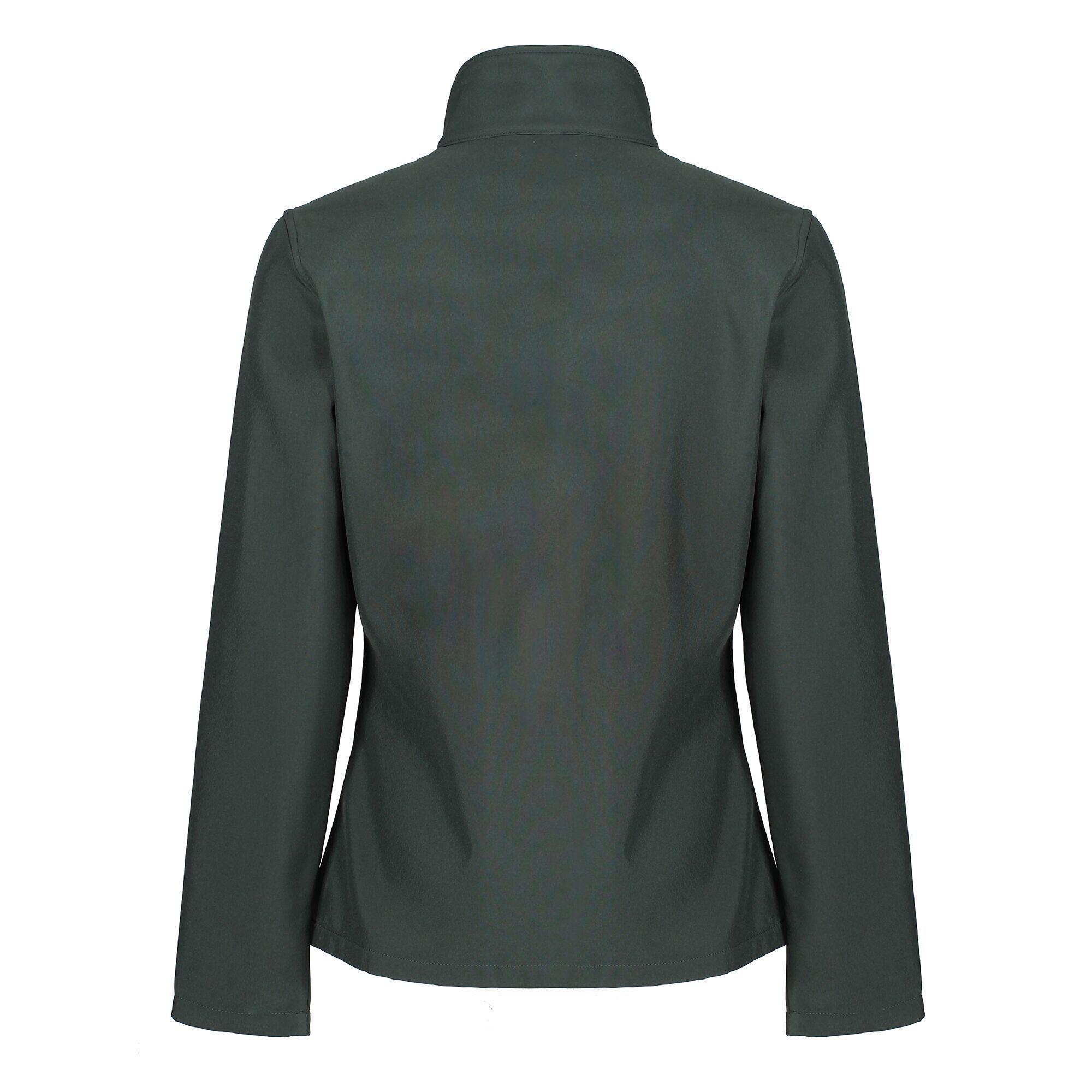 Regatta  Dames Ablaze Printable Softshell Jas (Donker sparren/zwart) 2/5