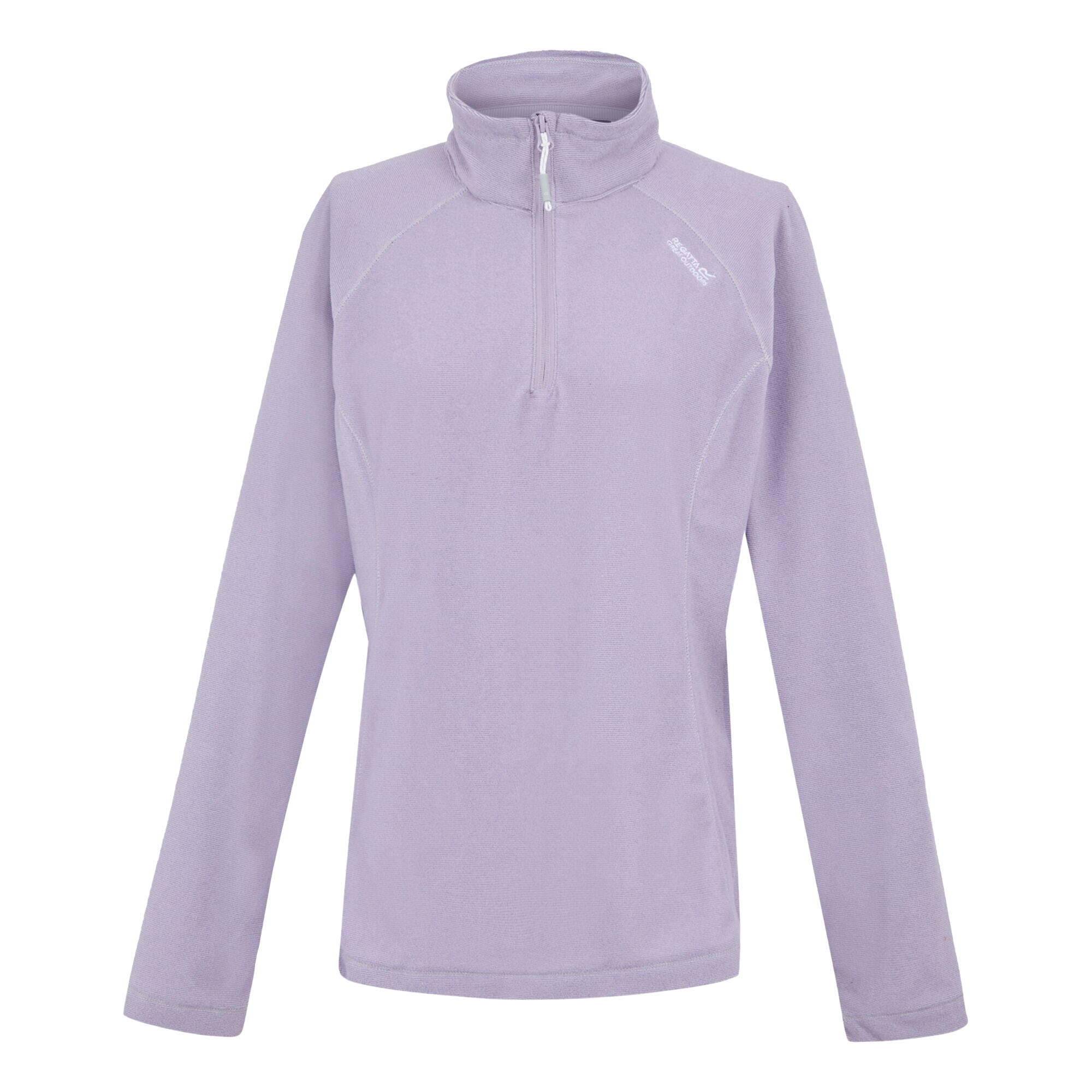 REGATTA Great Outdoors Womens/Ladies Montes Half Zip Fleece Top (Wisteria/Lilac Thistle)