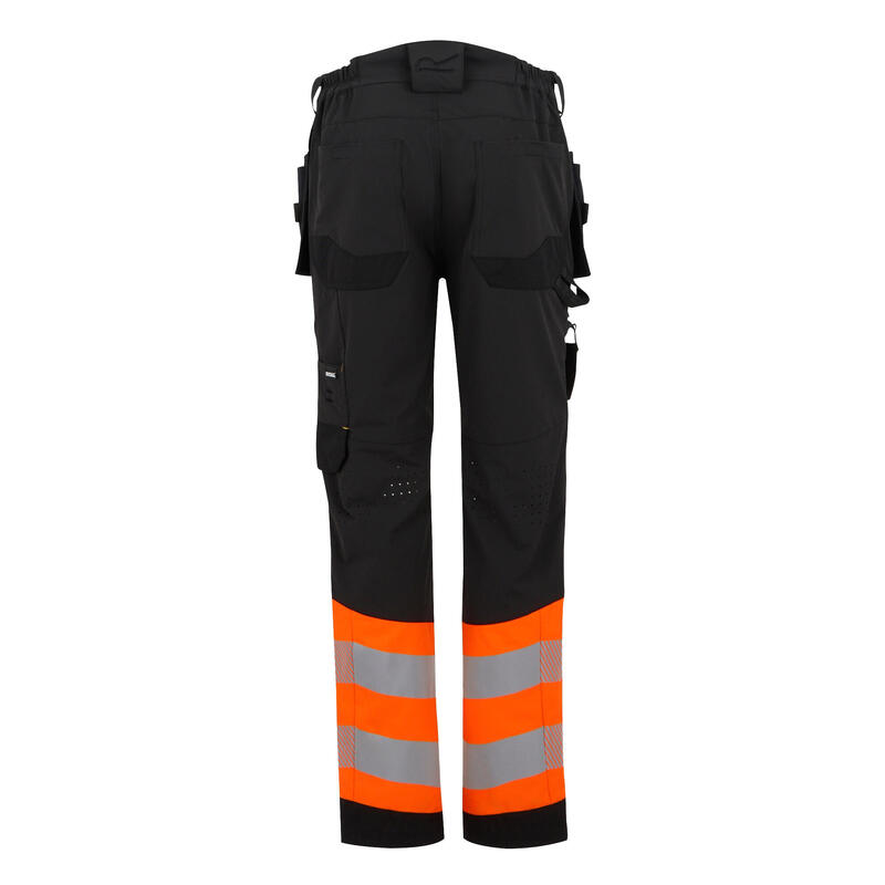 Pantaloni De Lucru Drumeții În Natură Regatta Professional HighVis Adulți