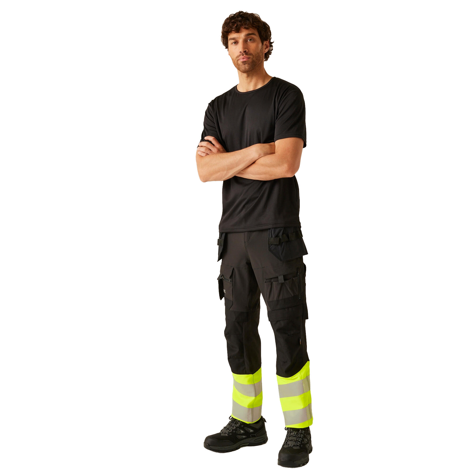 Arbeitshosen hohe Sichtbarkeit für HerrenDamen Unisex Damen und Herren 4/4