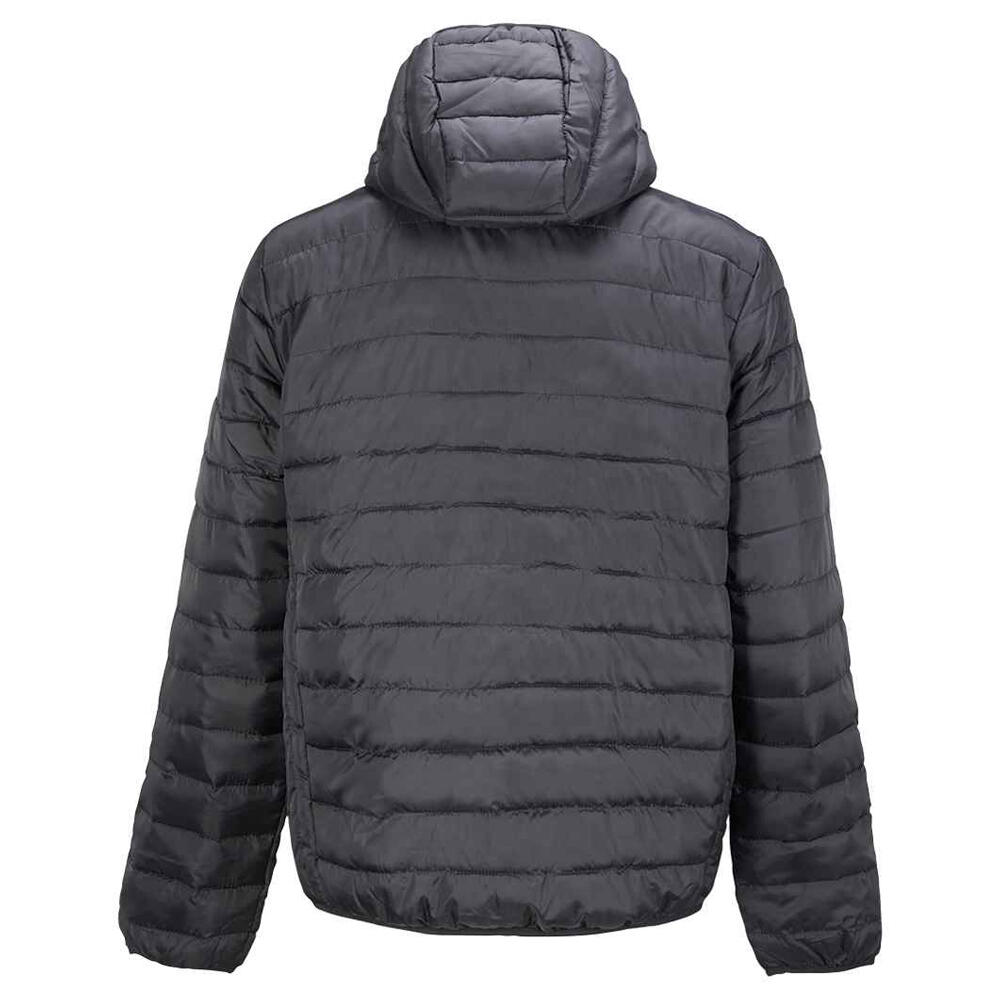 Mens Stream Hooded Padded Jacket (Black) 2/4