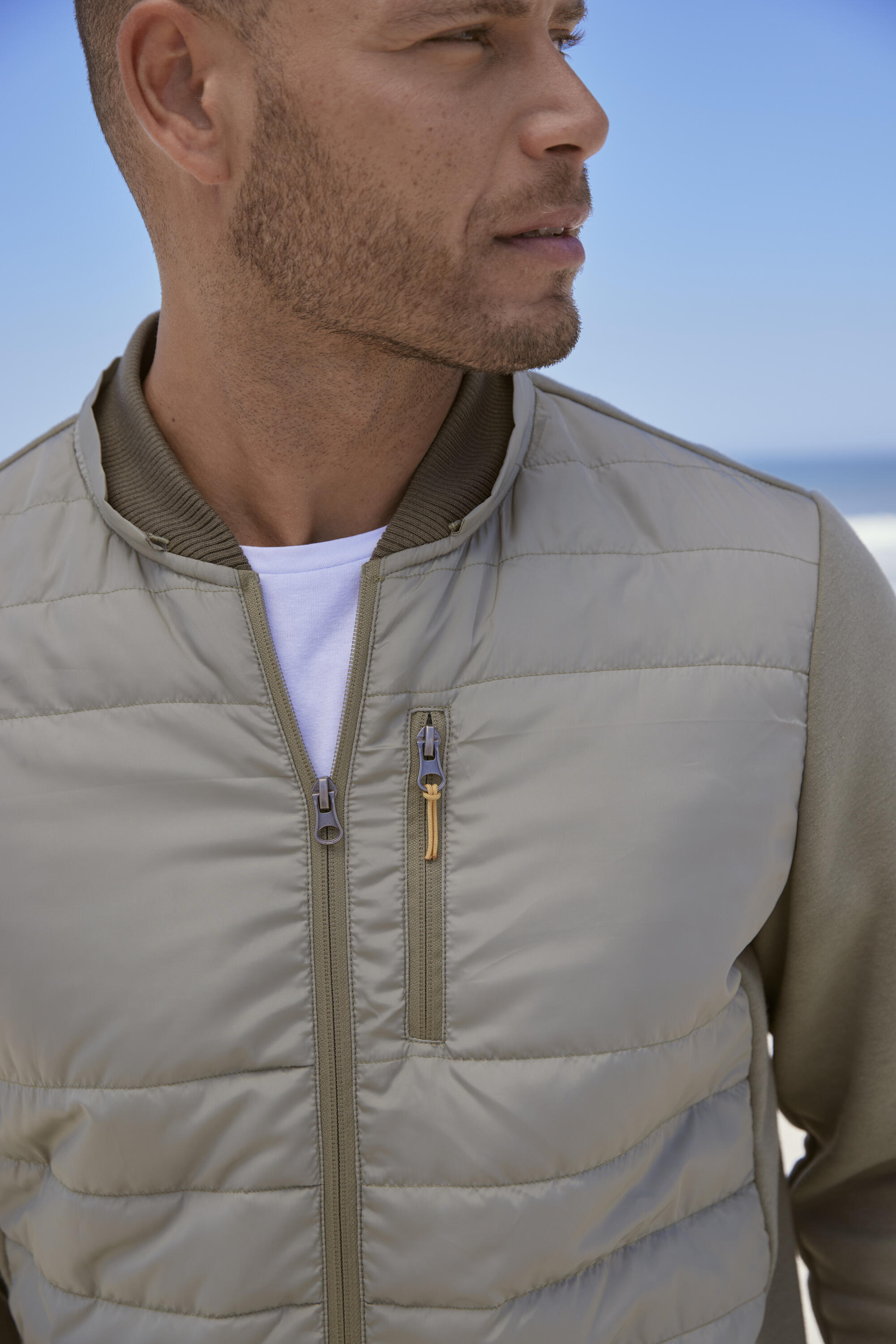 Herren Kapuzenfleecejacke 4/7
