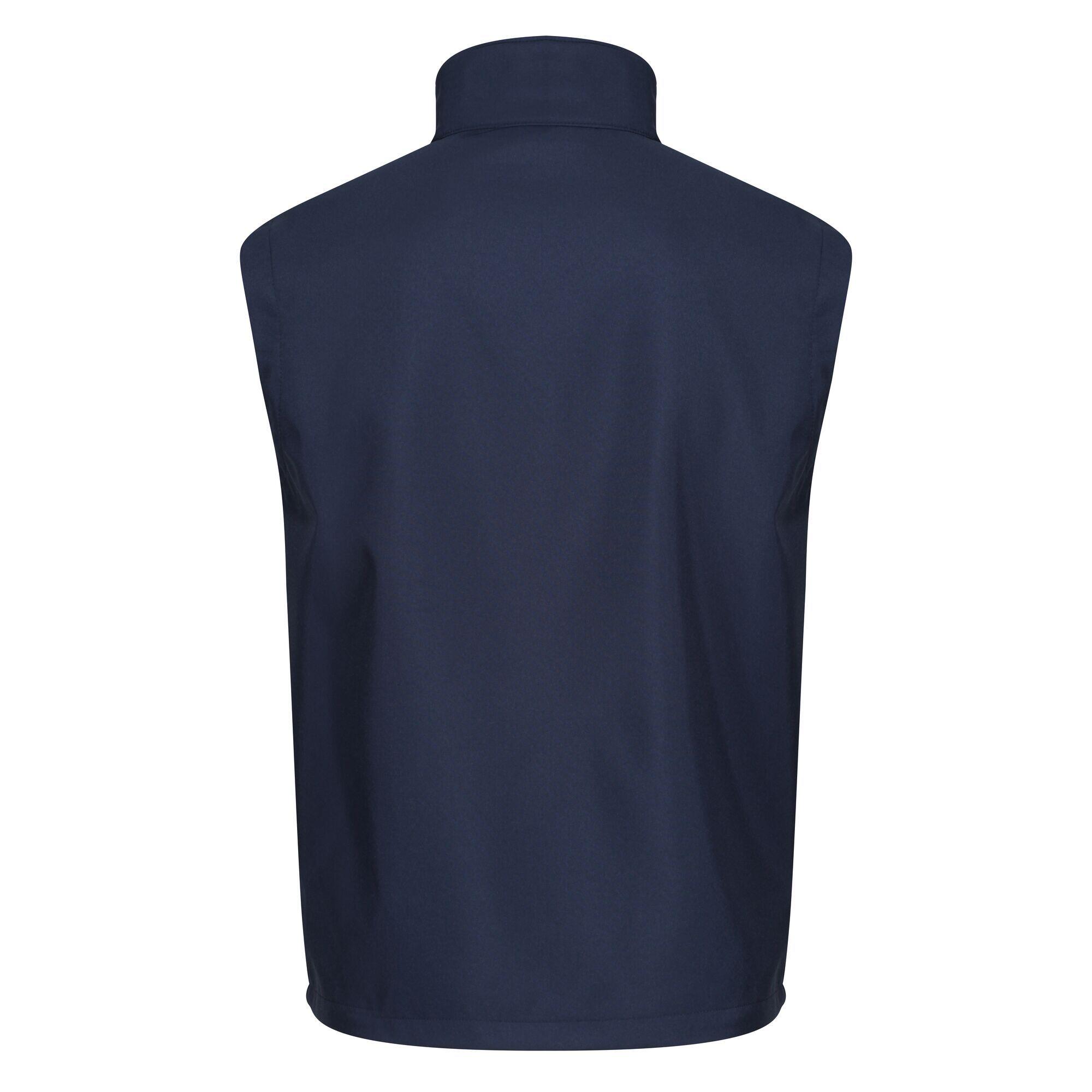 Ablaze Soft Shell Bodywarmer Herren Marineblau/Blau 2/4