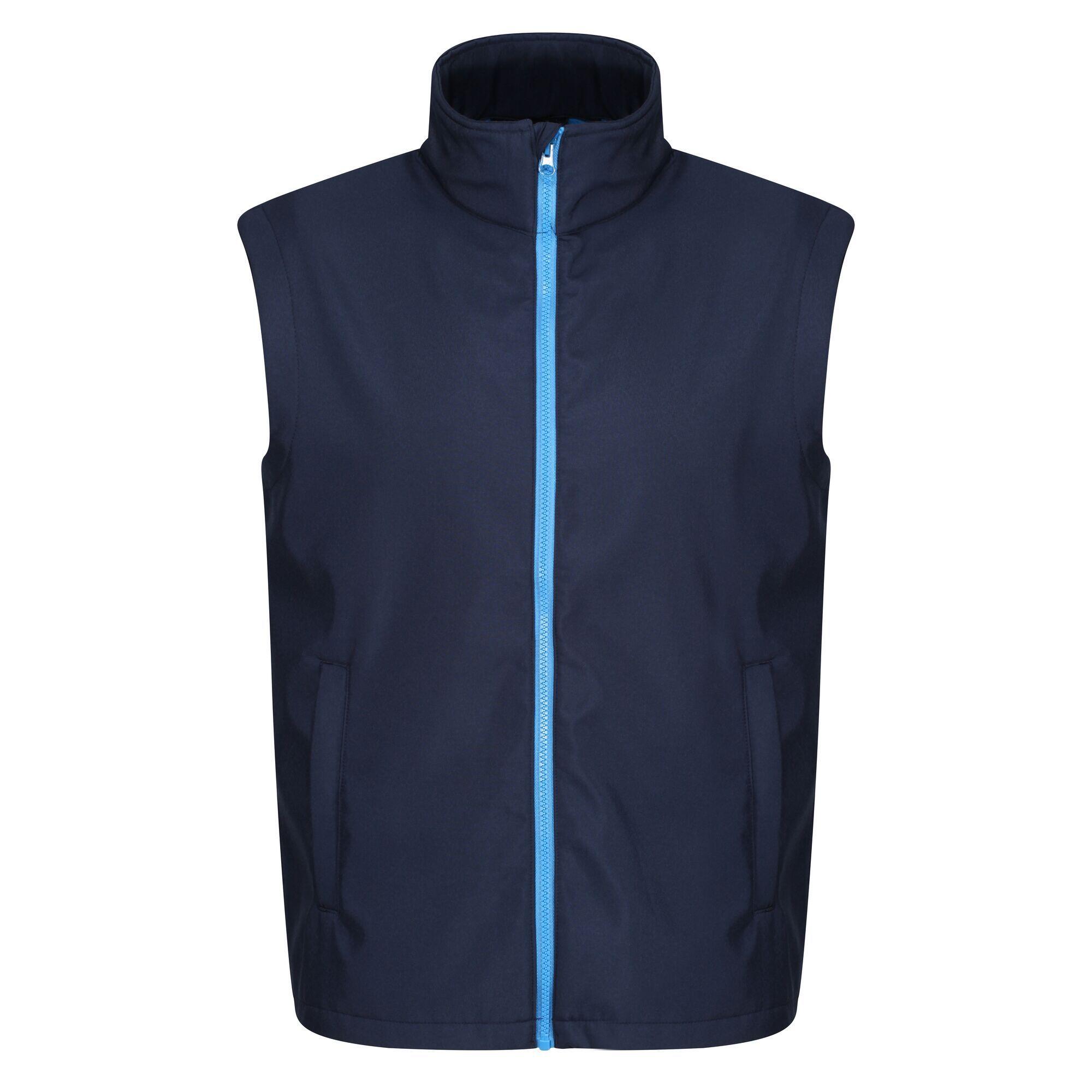 REGATTA Mens Ablaze Soft Shell Bodywarmer (Navy/French Blue)