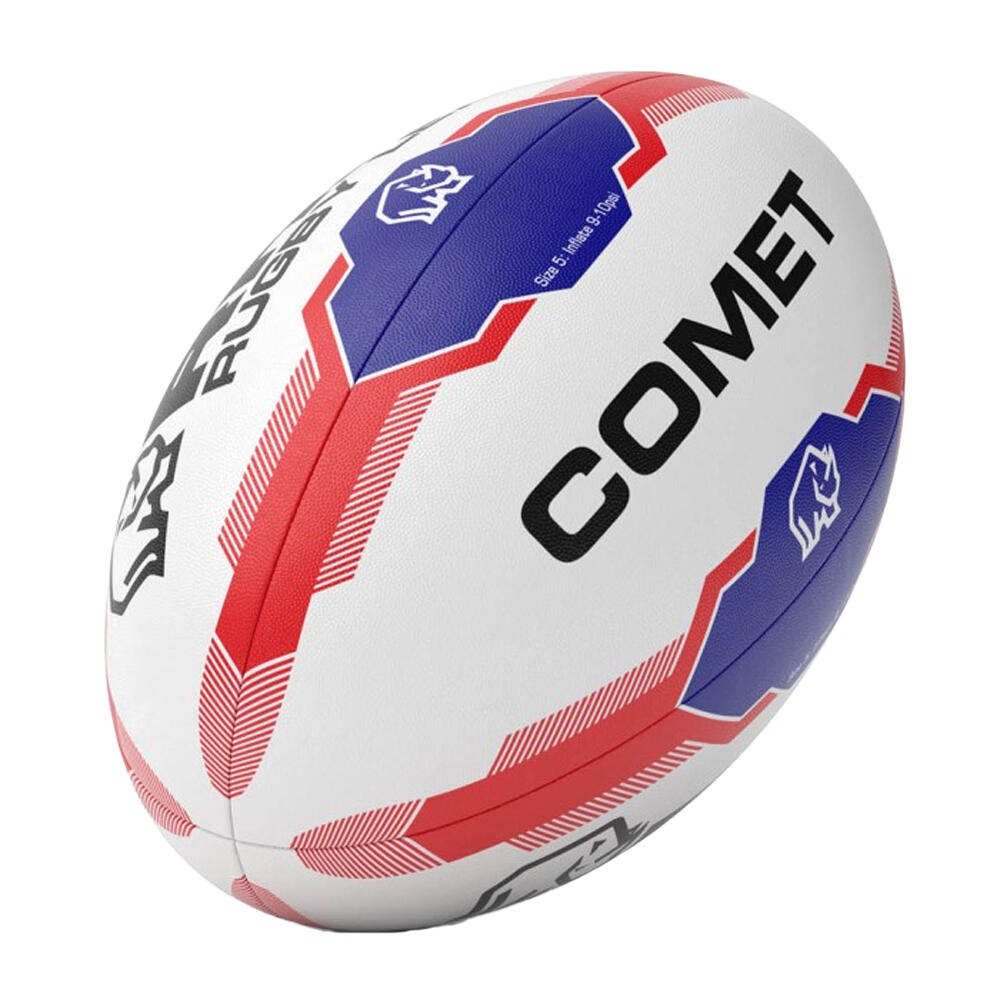 League Comet Rugby Ball (White) RHINO | Decathlon