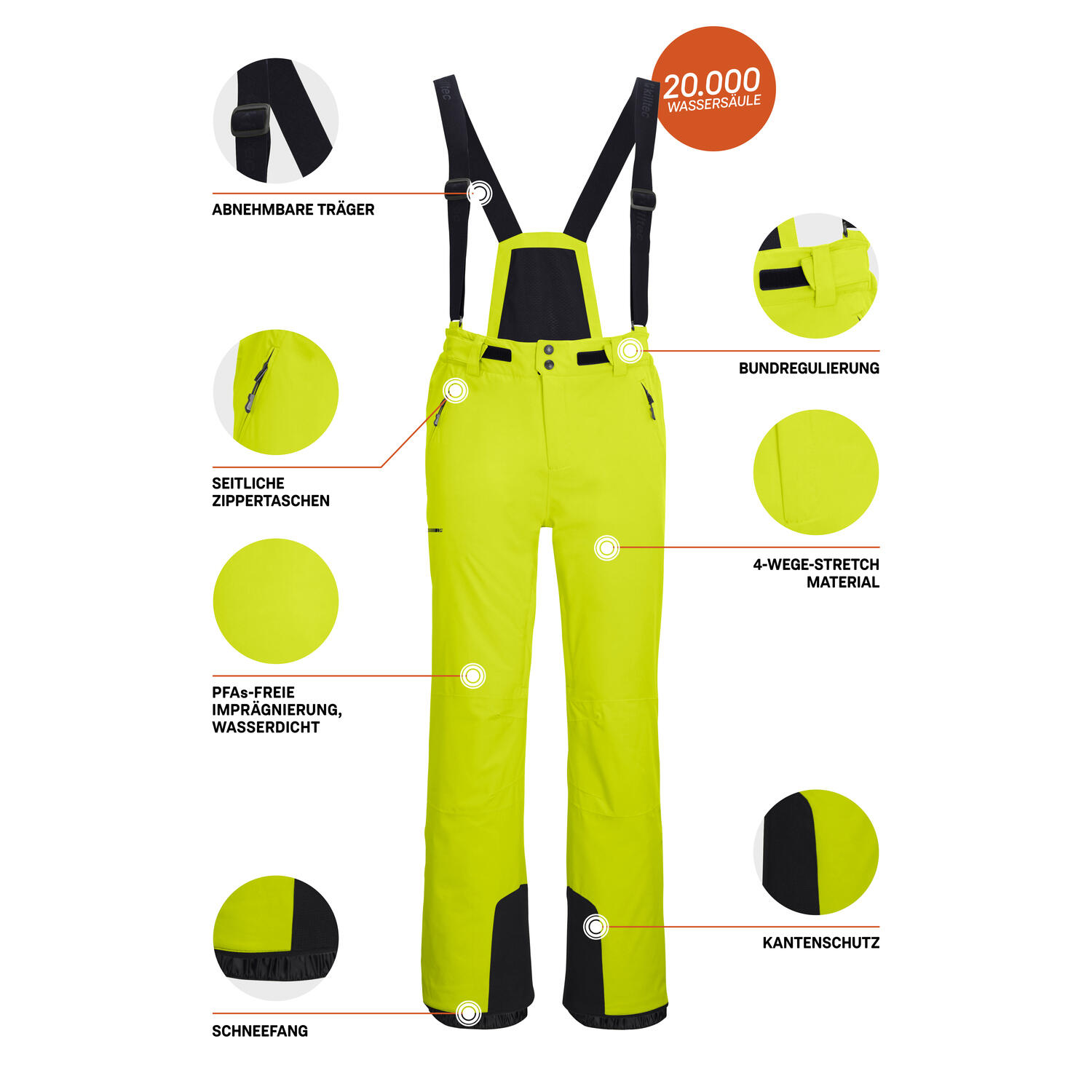 Herren Skihose KSW 52 MNPNTS 6/6