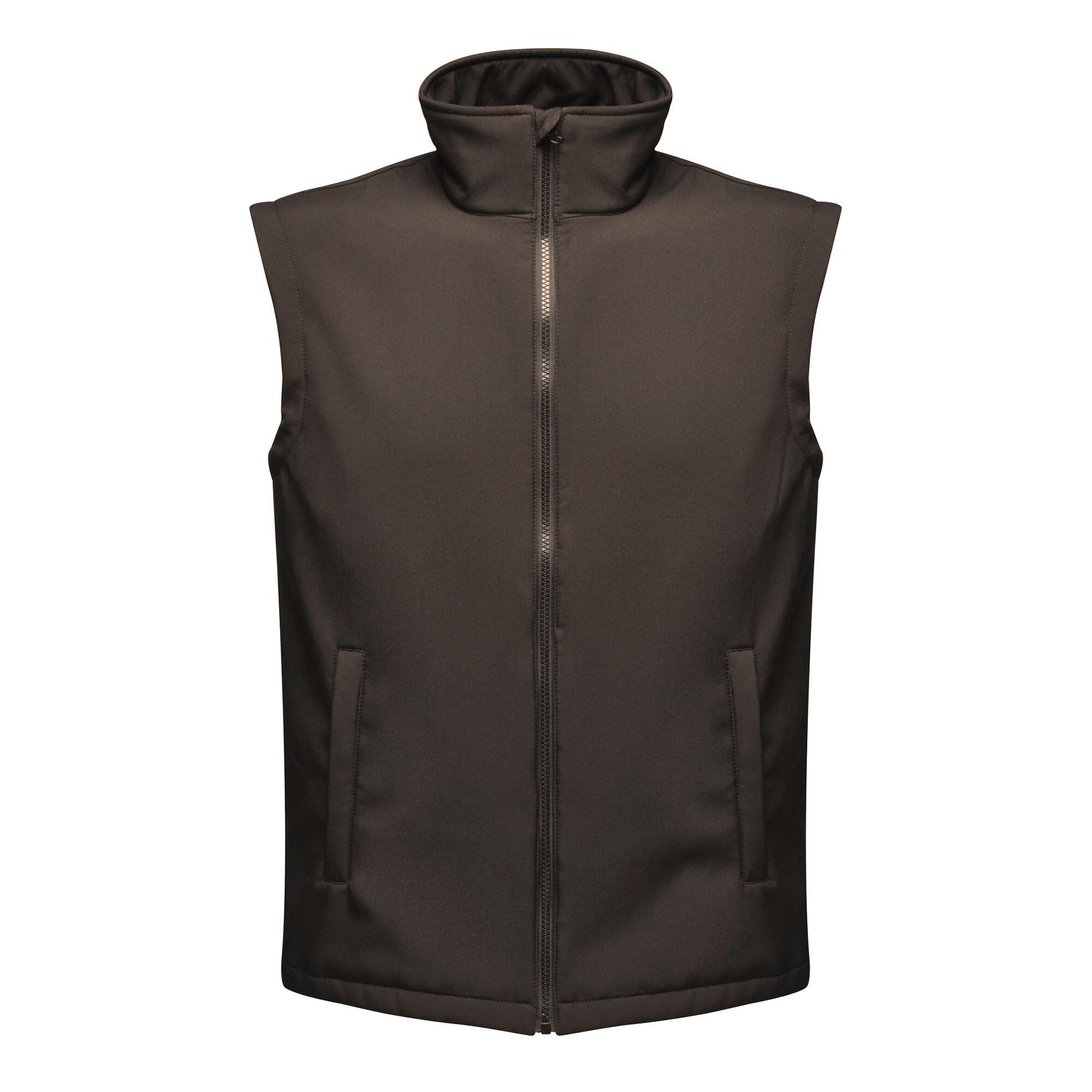 REGATTA Mens Ablaze Soft Shell Bodywarmer (Black/Black)