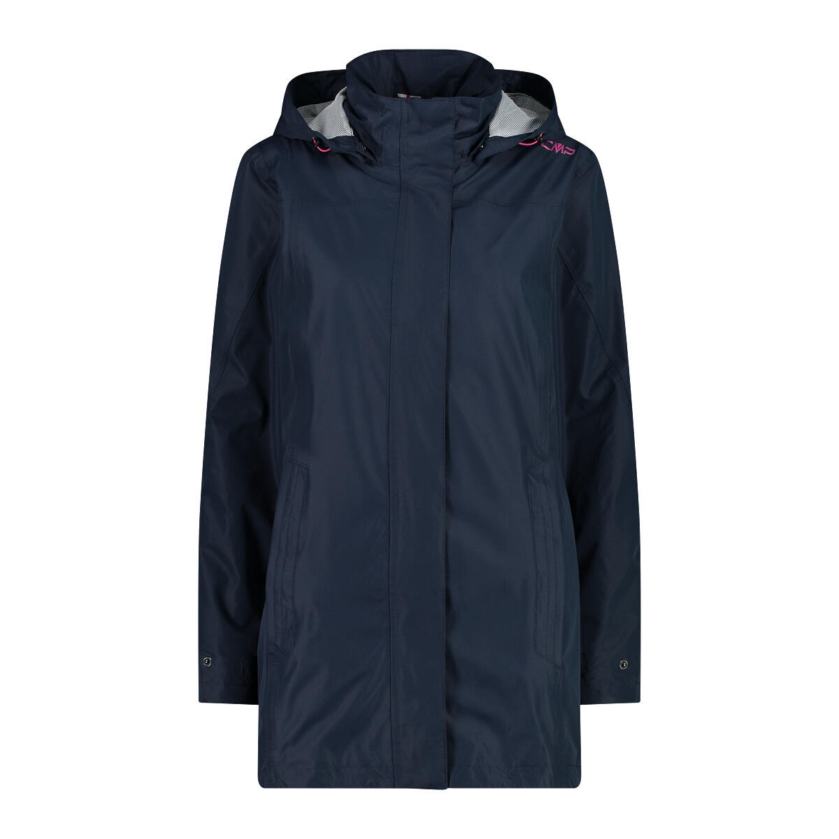 CMP Giacca impermeabile con cappuccio e bottoni a pressione da donna CMP