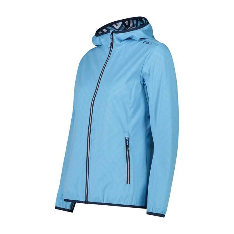 Chaqueta impermeable con capucha para mujer CMP 2/3