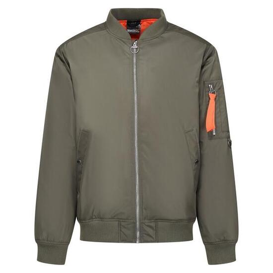 Blouson D'aviateur PRO PILOT Homme (Kaki Foncé)
