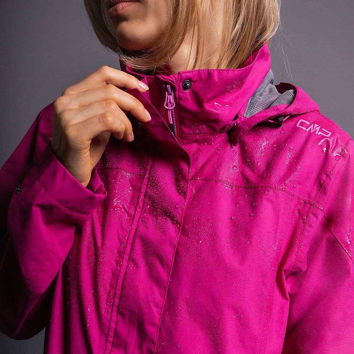 Veste imperméable à capuche avec boutons-pression femme CMP 5/5