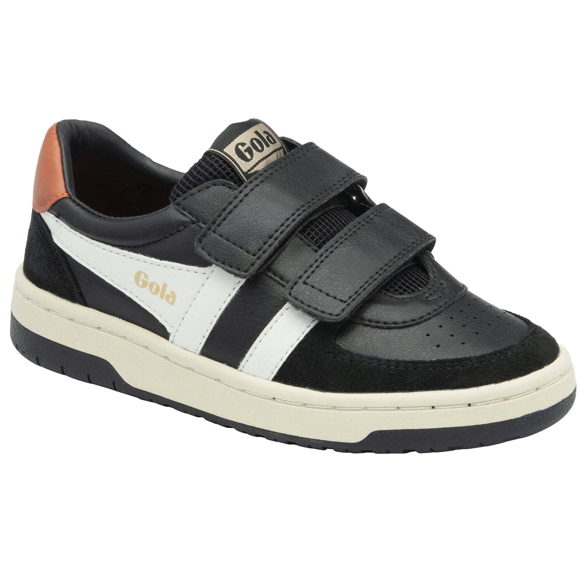 Gola - Baskets Enfant Gola Hawk Strap - Baskets - Blanc|noir - 29 - Decathlon