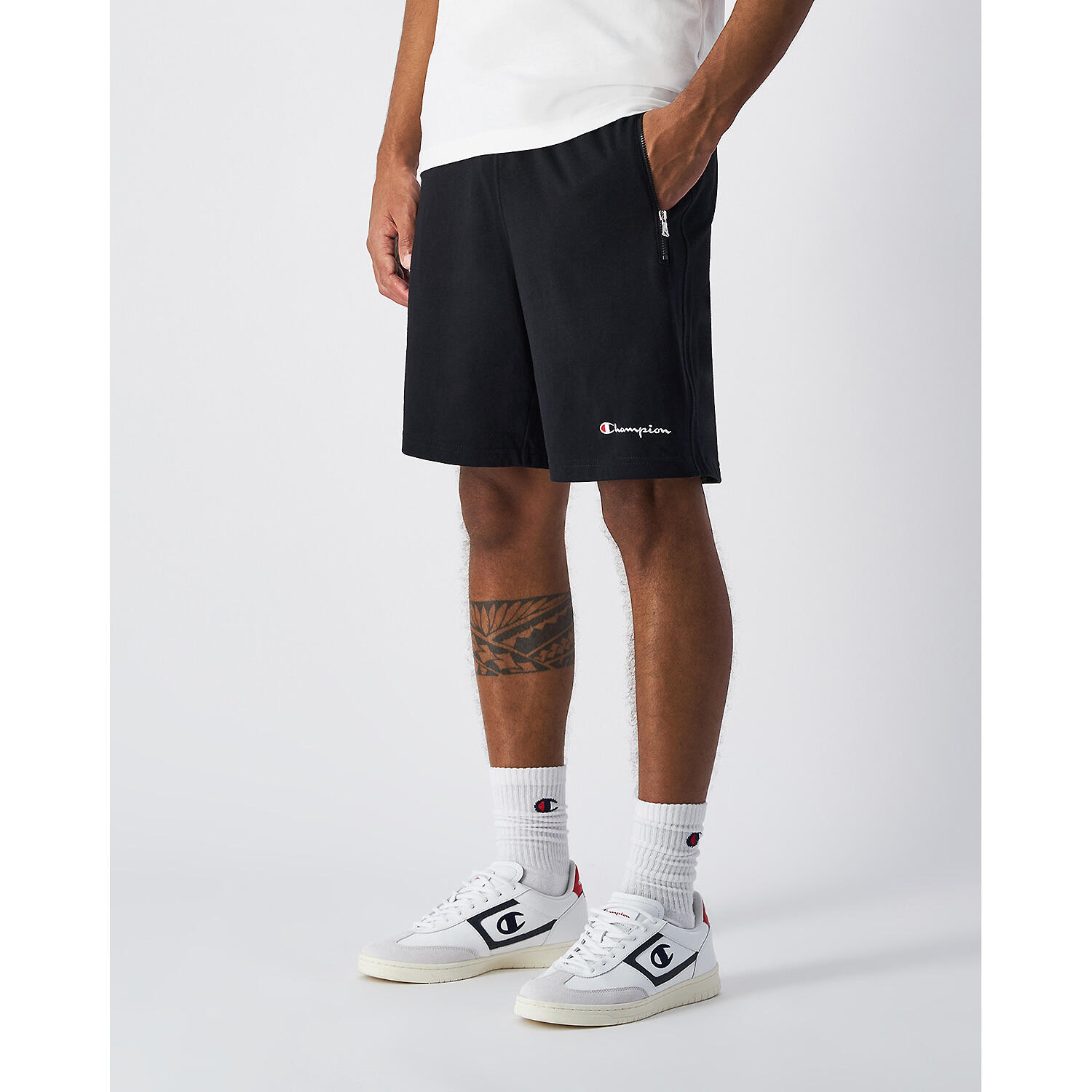 Pantalon Corto Hombre Champion 220808 Negro 2/5