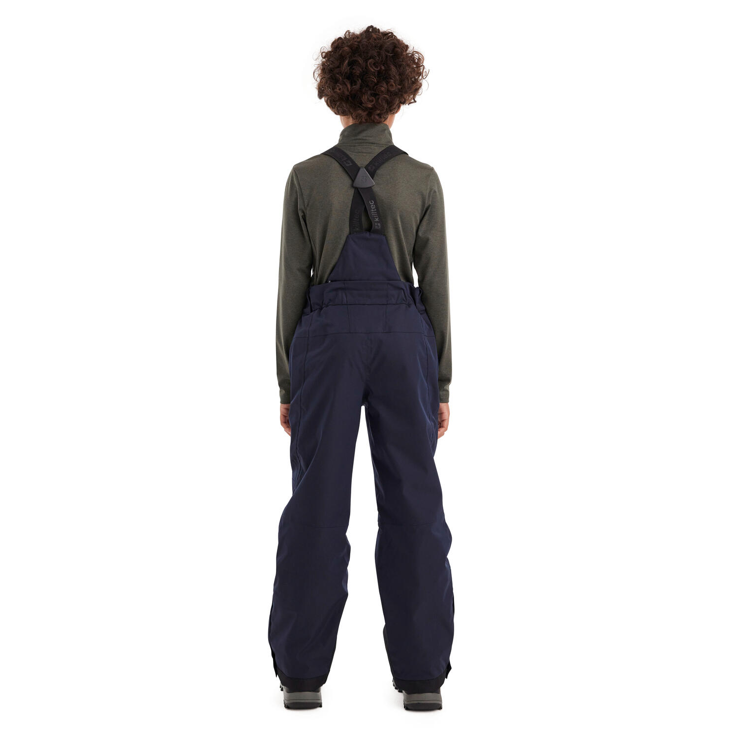 Pantalón esquí - niño - peto desmontable, rodilleras - azul 7/7