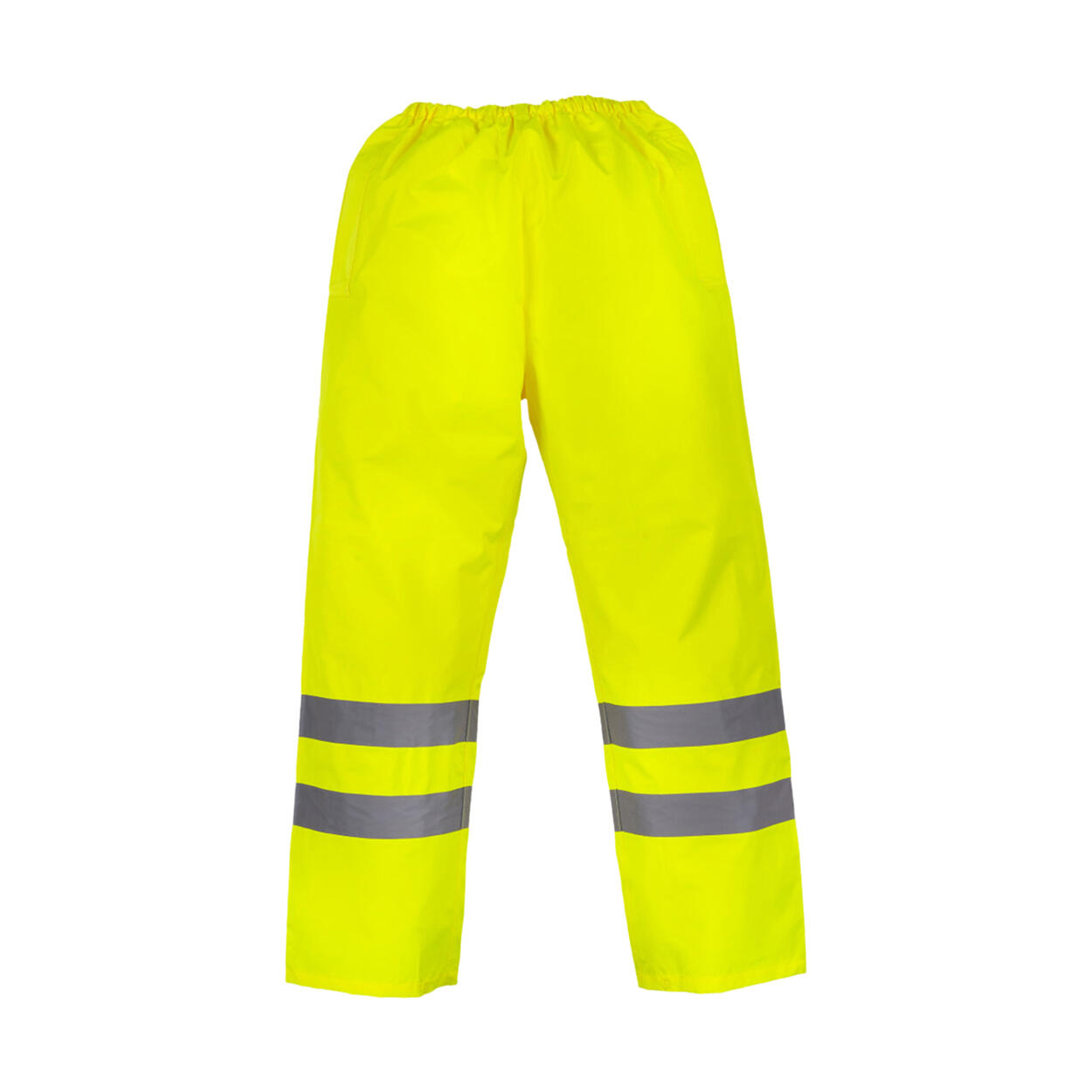 YOKO Mens HiVis Waterproof Contractor Over Trousers (Hi-Vis Yellow)
