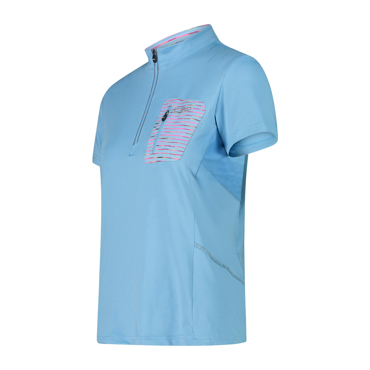 T-shirt da donna con mezza zip CMP 3/3