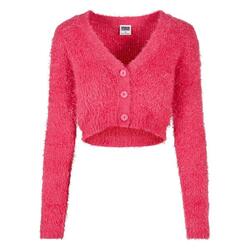 Cardigan crop plumes femme Urban Classics