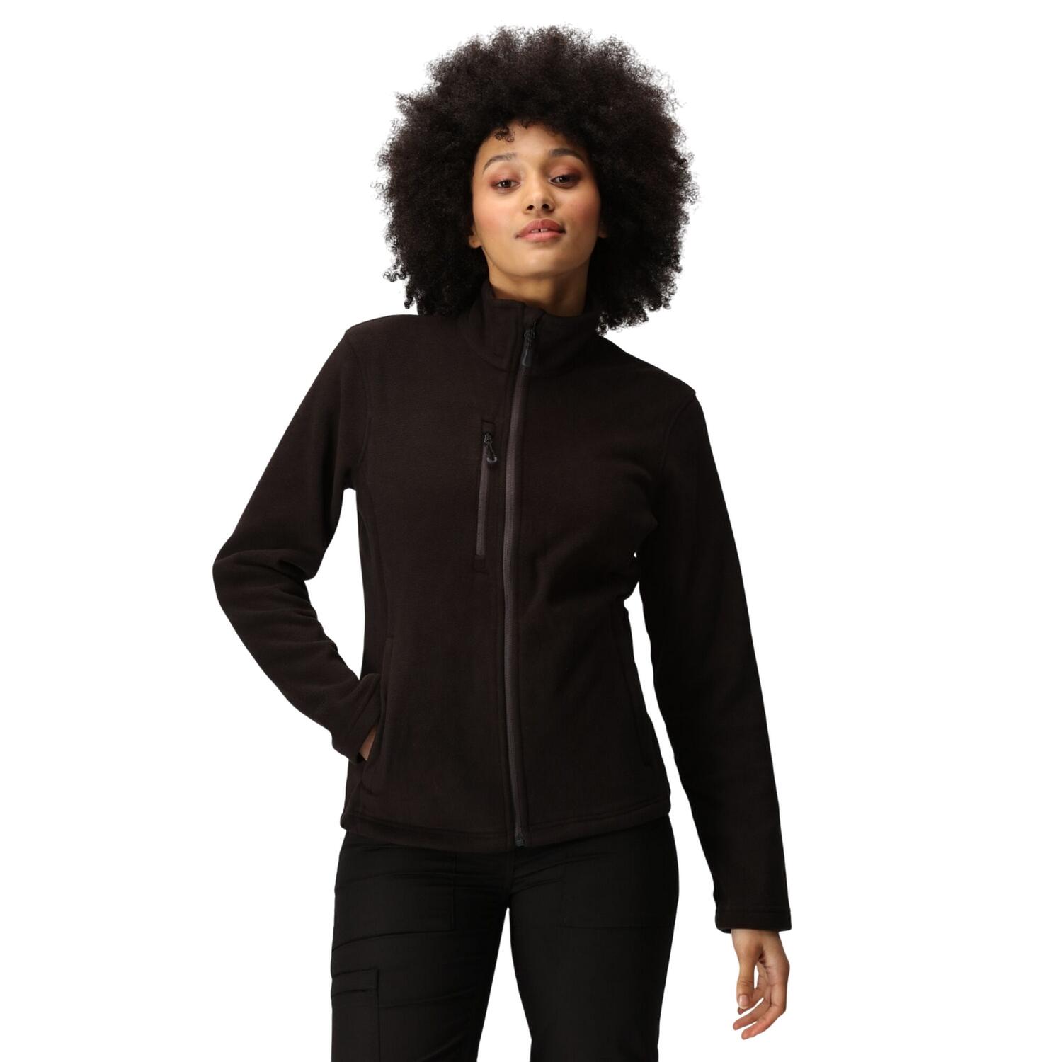 Veste Polaire Femme (Noir) 3/4