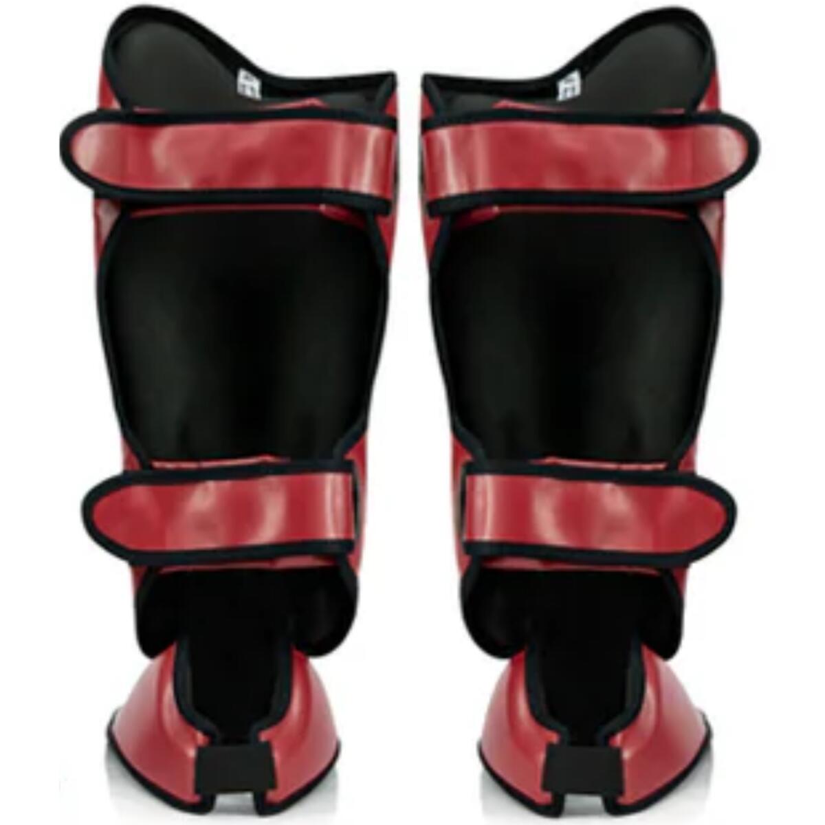 Shin Guards Fairtex SP9 Red M 2/3