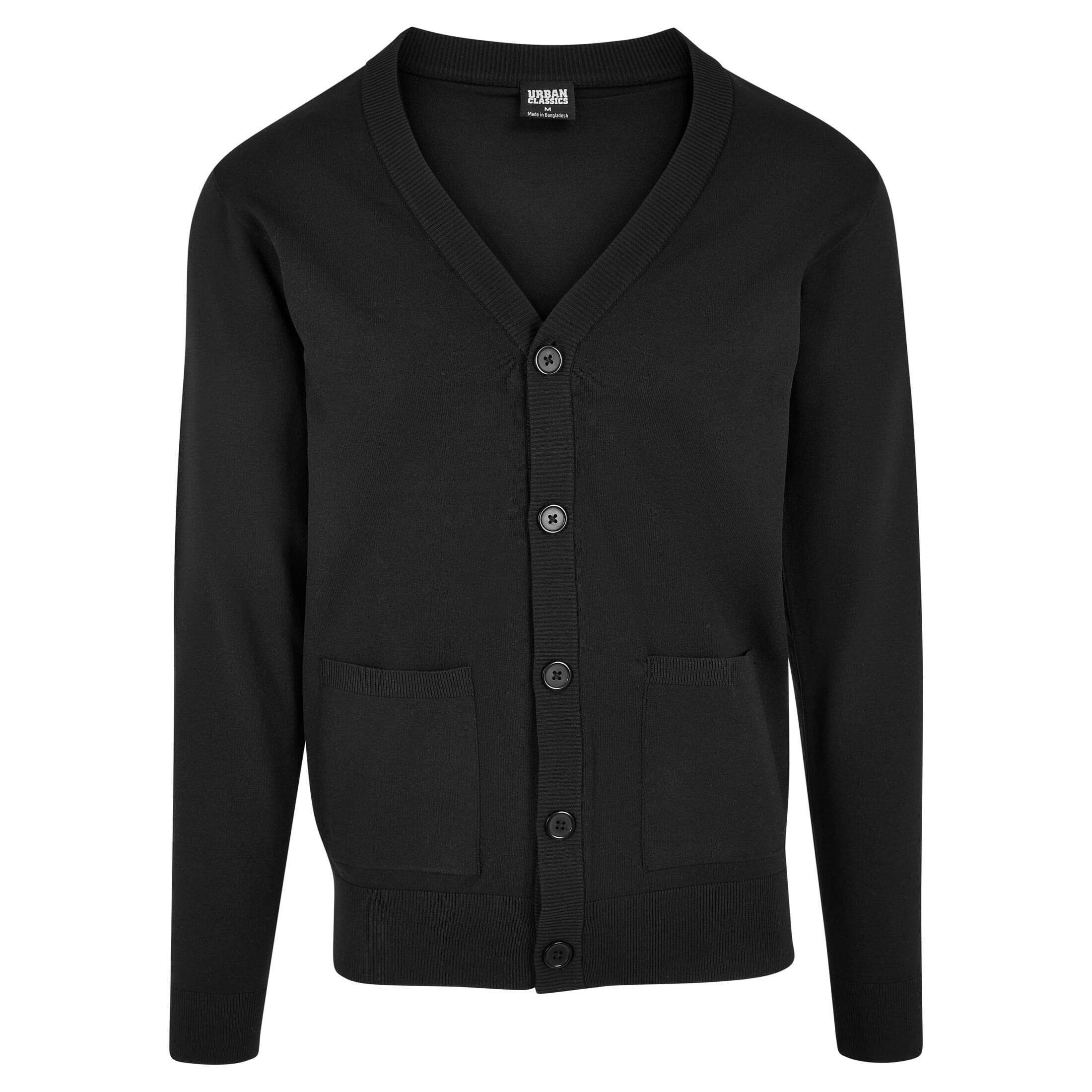 Urban Classics - Cardigan Urban Classics Fine - Gilet Manches Longues - Noir - S - Decathlon