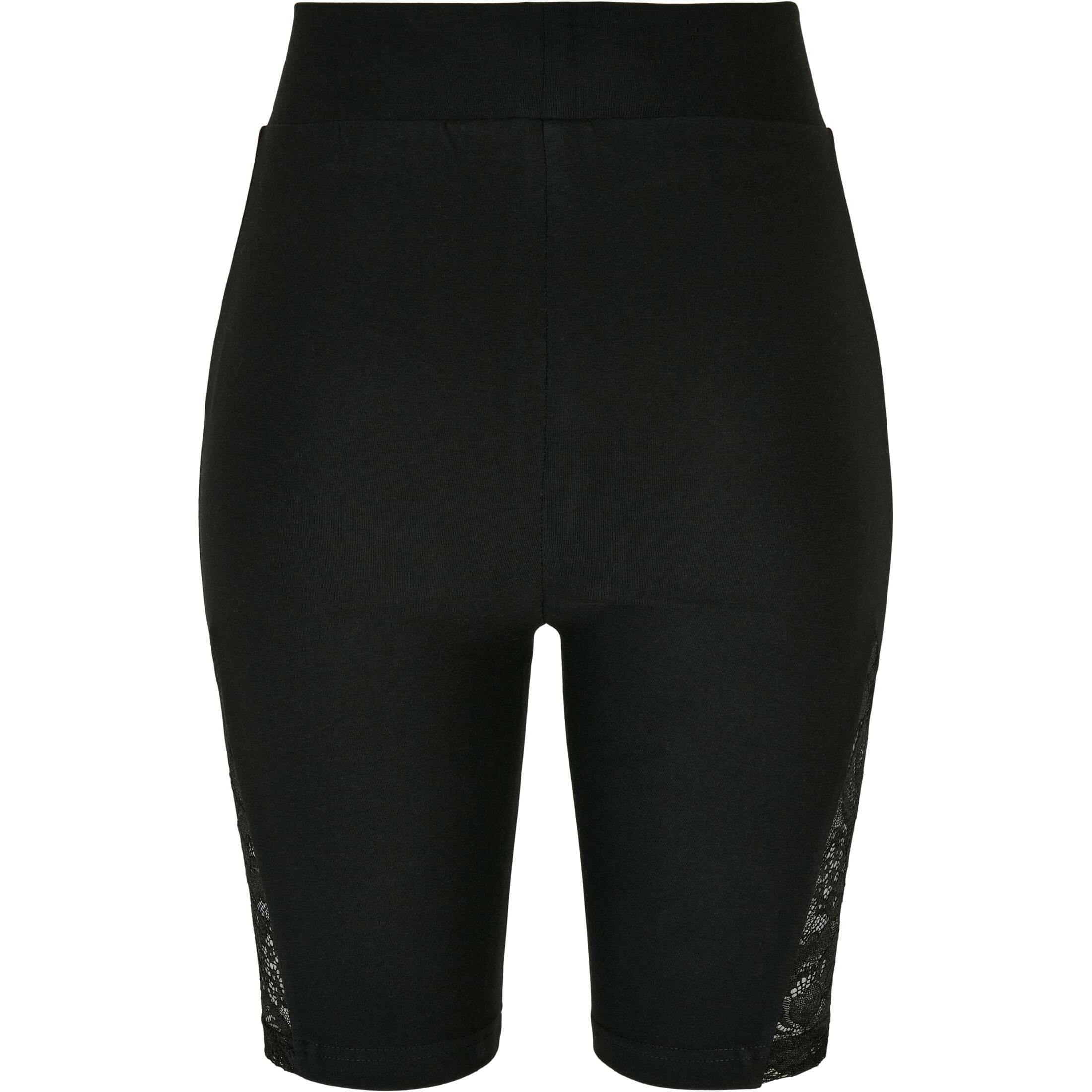 URBAN CLASSICS Ciclisti a vita alta da donna Urban Classics Lace Inset