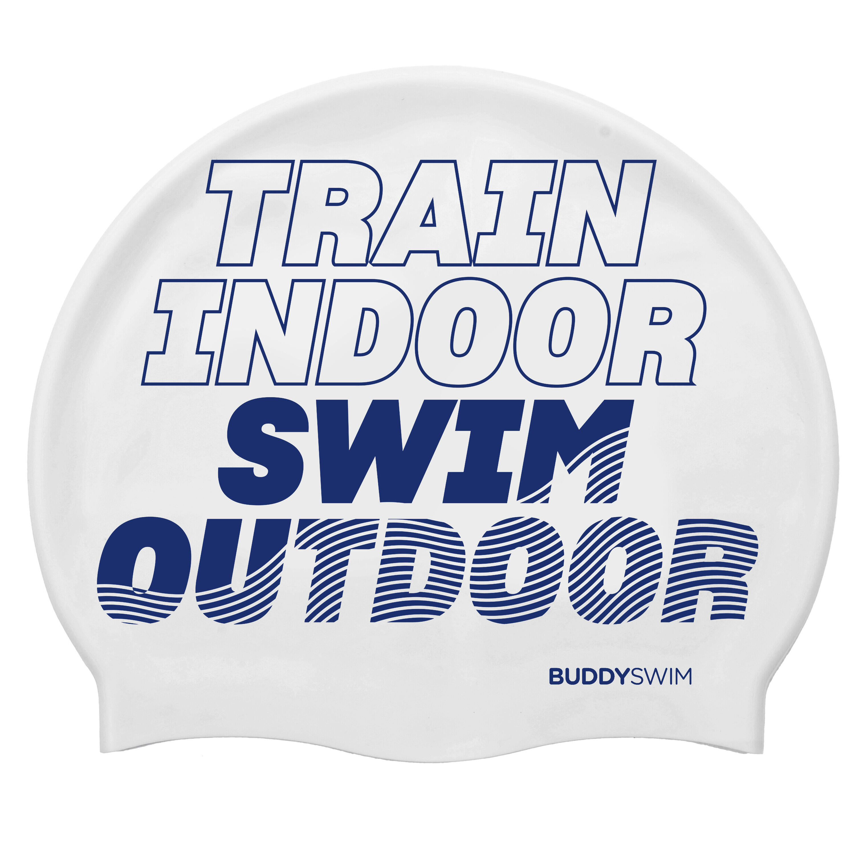 Bonnet de bain en silicone BuddySwim TSO 1/1