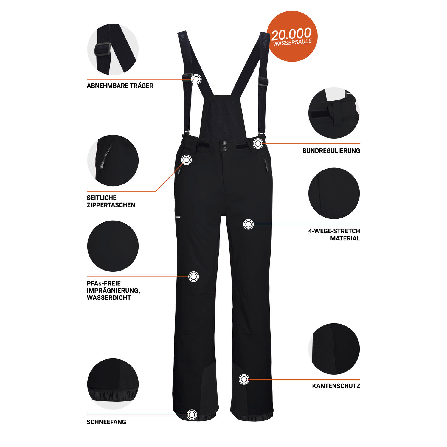 Herren Skihose KSW 52 MNPNTS 6/6