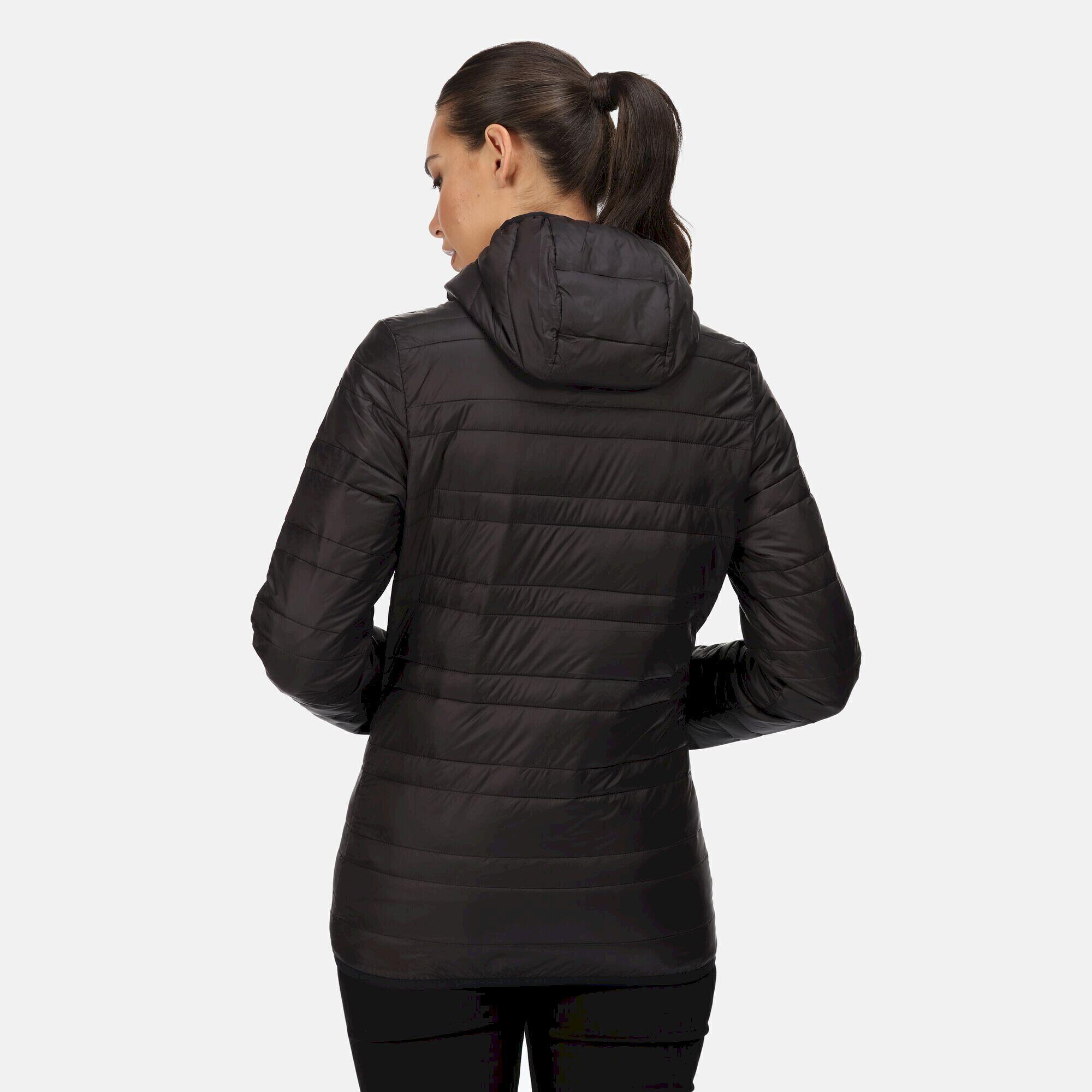 Womens/Ladies Packaway Insulated Jacket (Black) 4/5