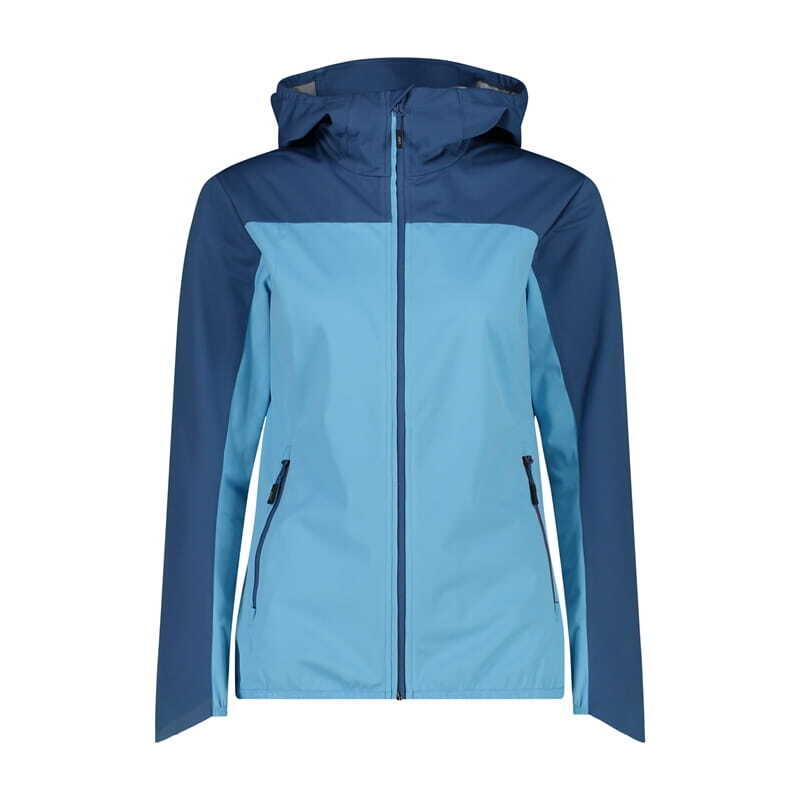 Cmp - Veste Imperméable À Capuche Femme Cmp - Coupe-pluie - Bleu - 36 Xs - Decathlon