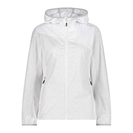 Bedruckte wasserdichte Kapuzenjacke, Frau CMP